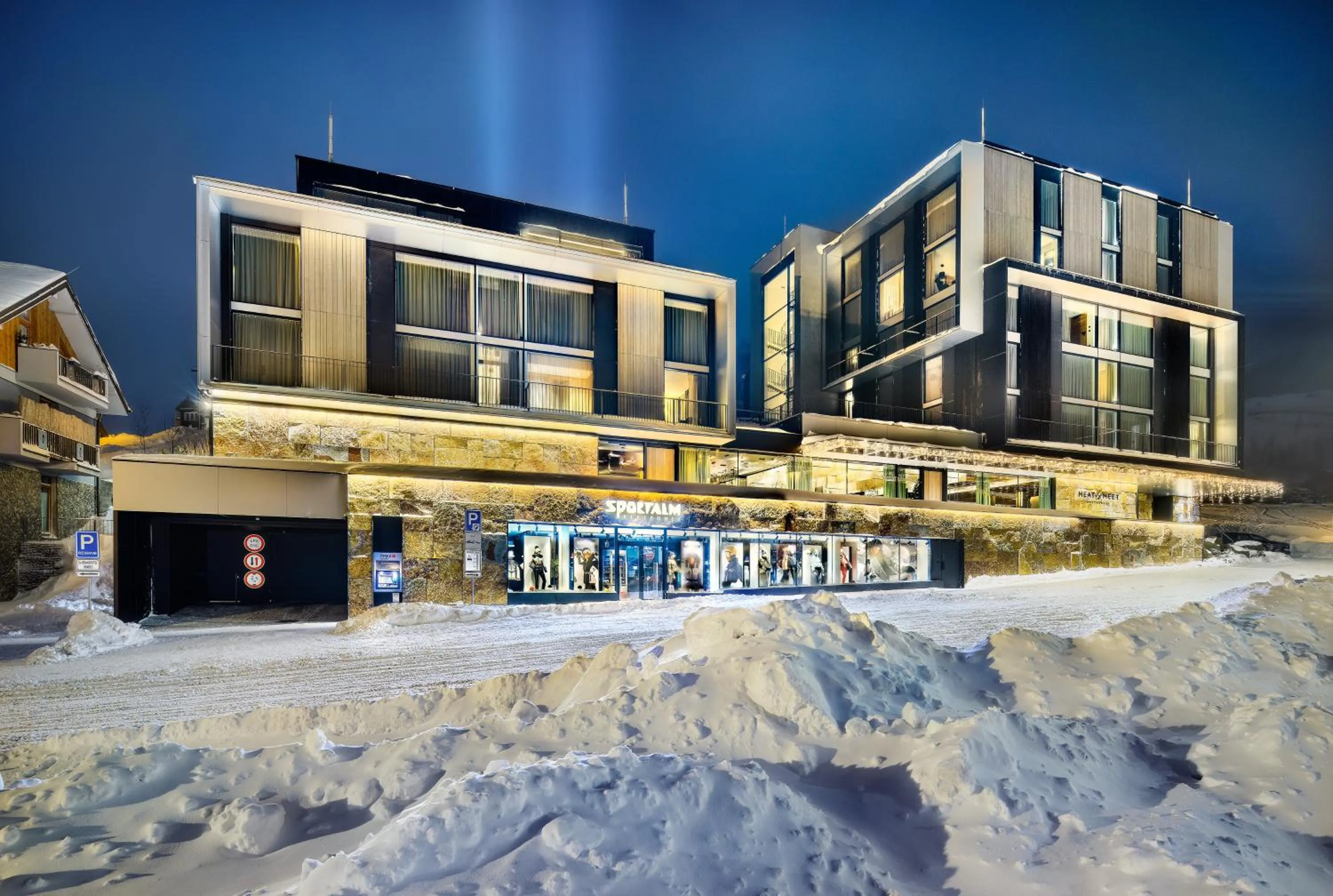 Property building in Grand Hotel Hradec