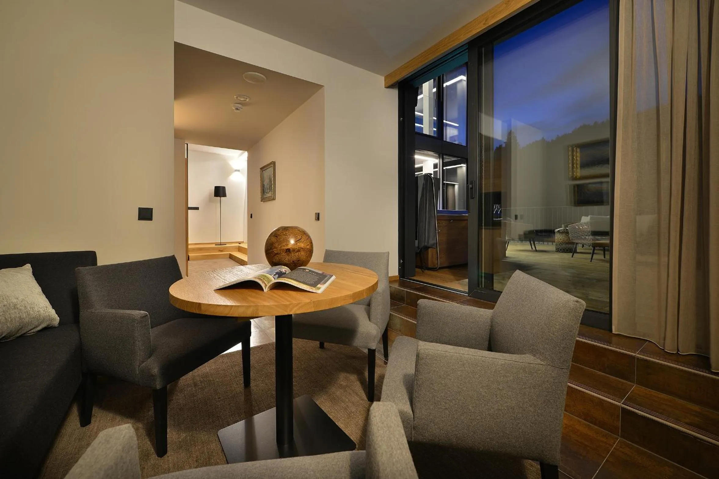 Living room in Grand Hotel Hradec