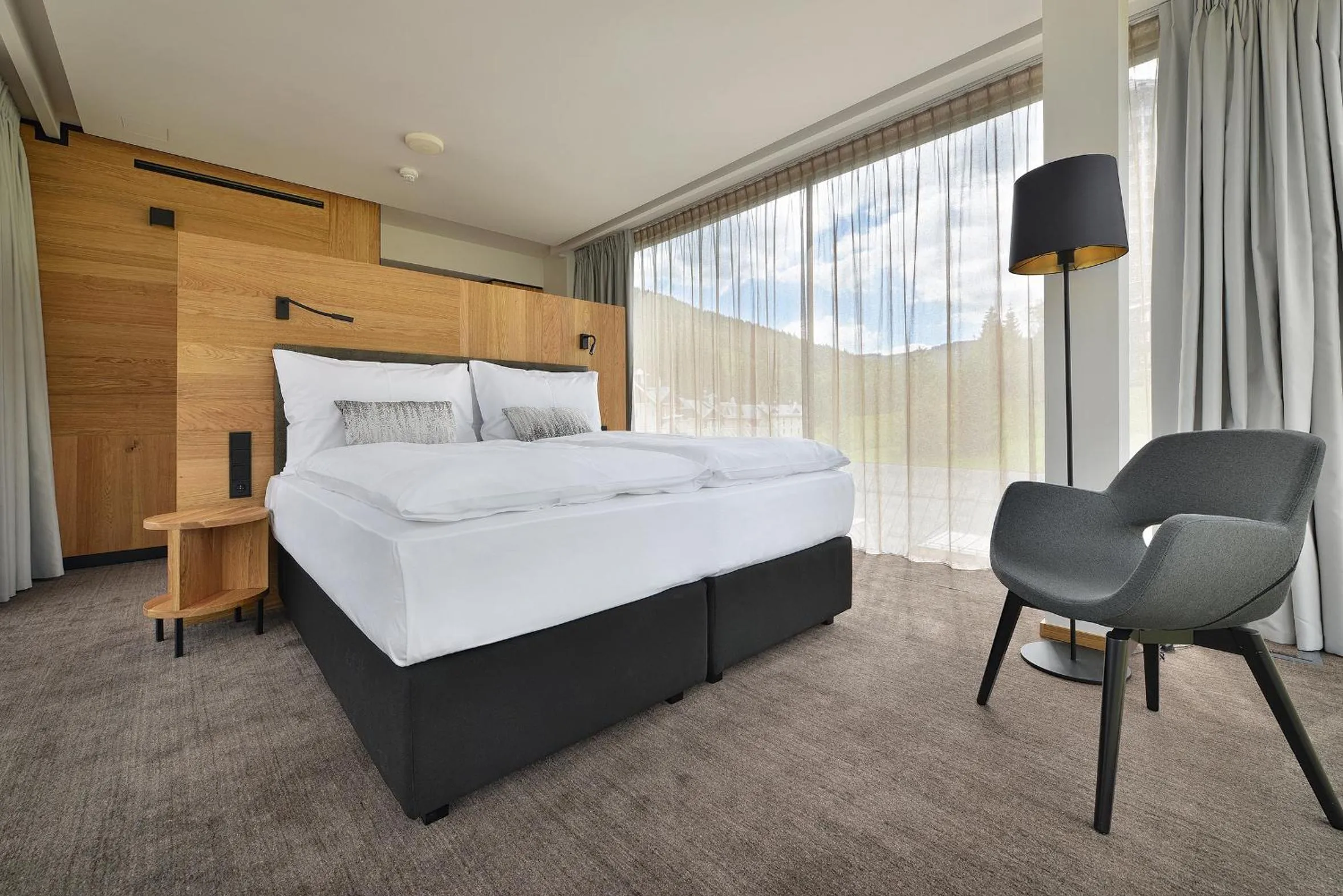 Bed in Grand Hotel Hradec