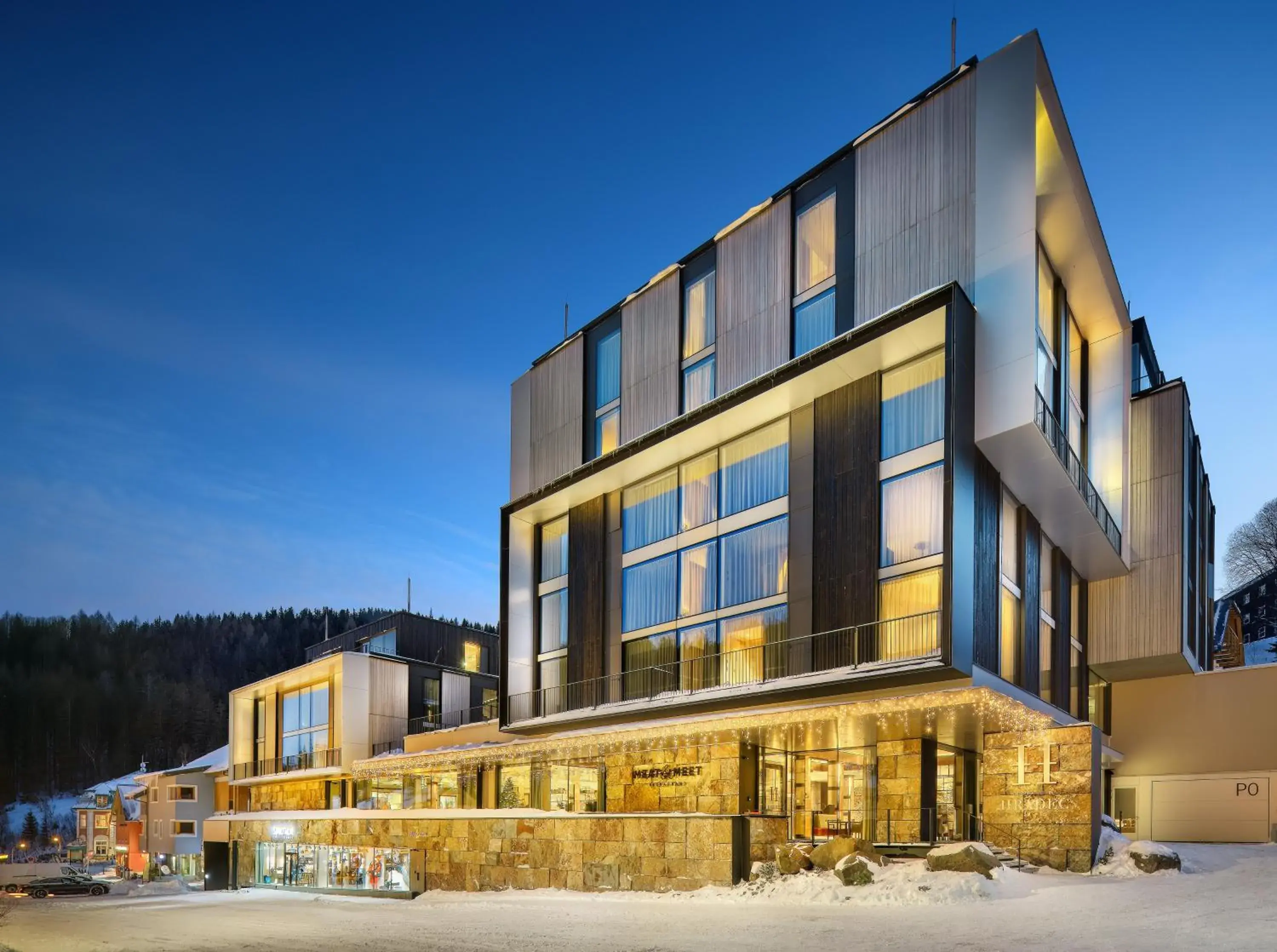 Property building in Grand Hotel Hradec Property building in Grand Hotel Hradec