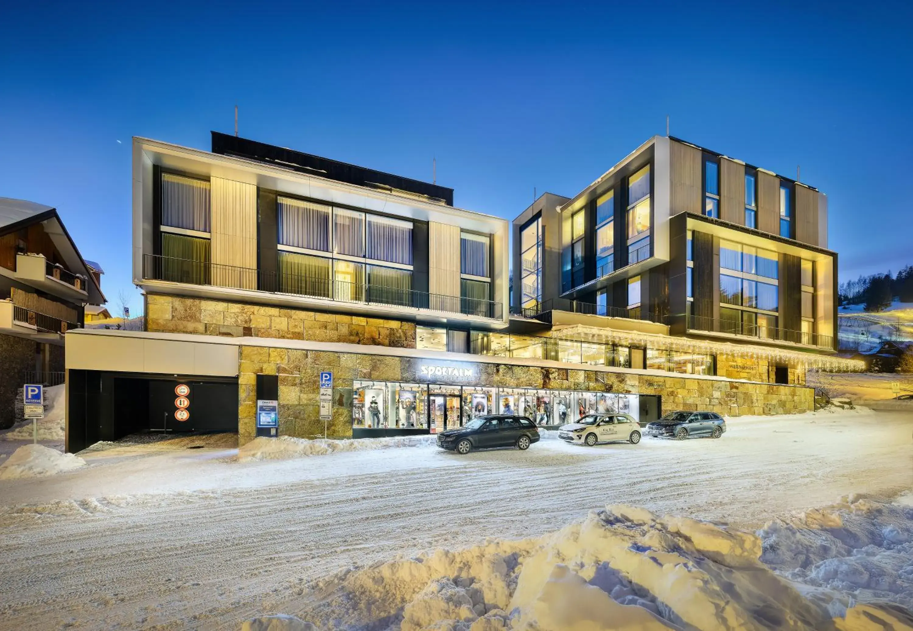 Property building in Grand Hotel Hradec Property building in Grand Hotel Hradec