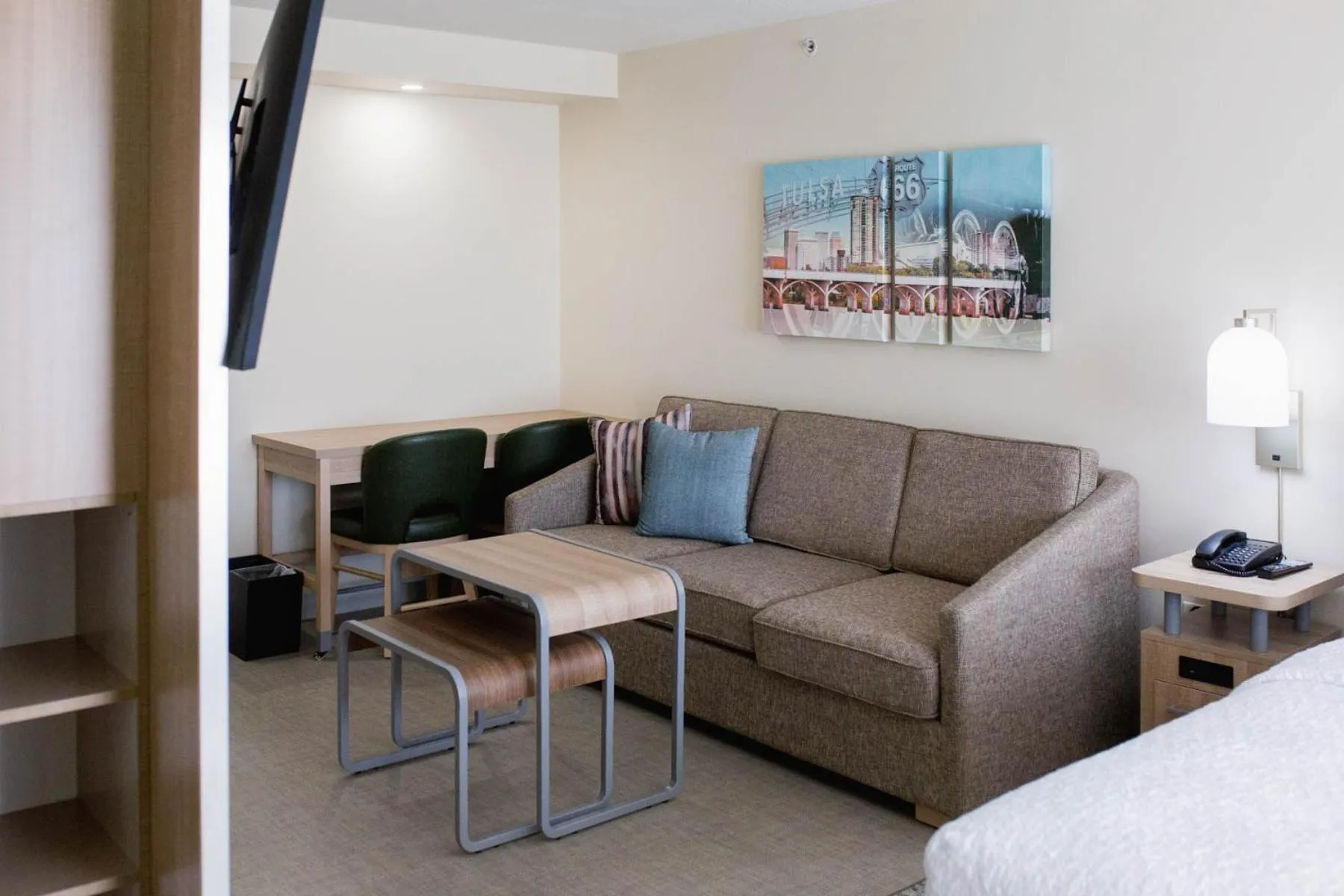 Living room in Homewood Suites by Hilton Tulsa South Medical District