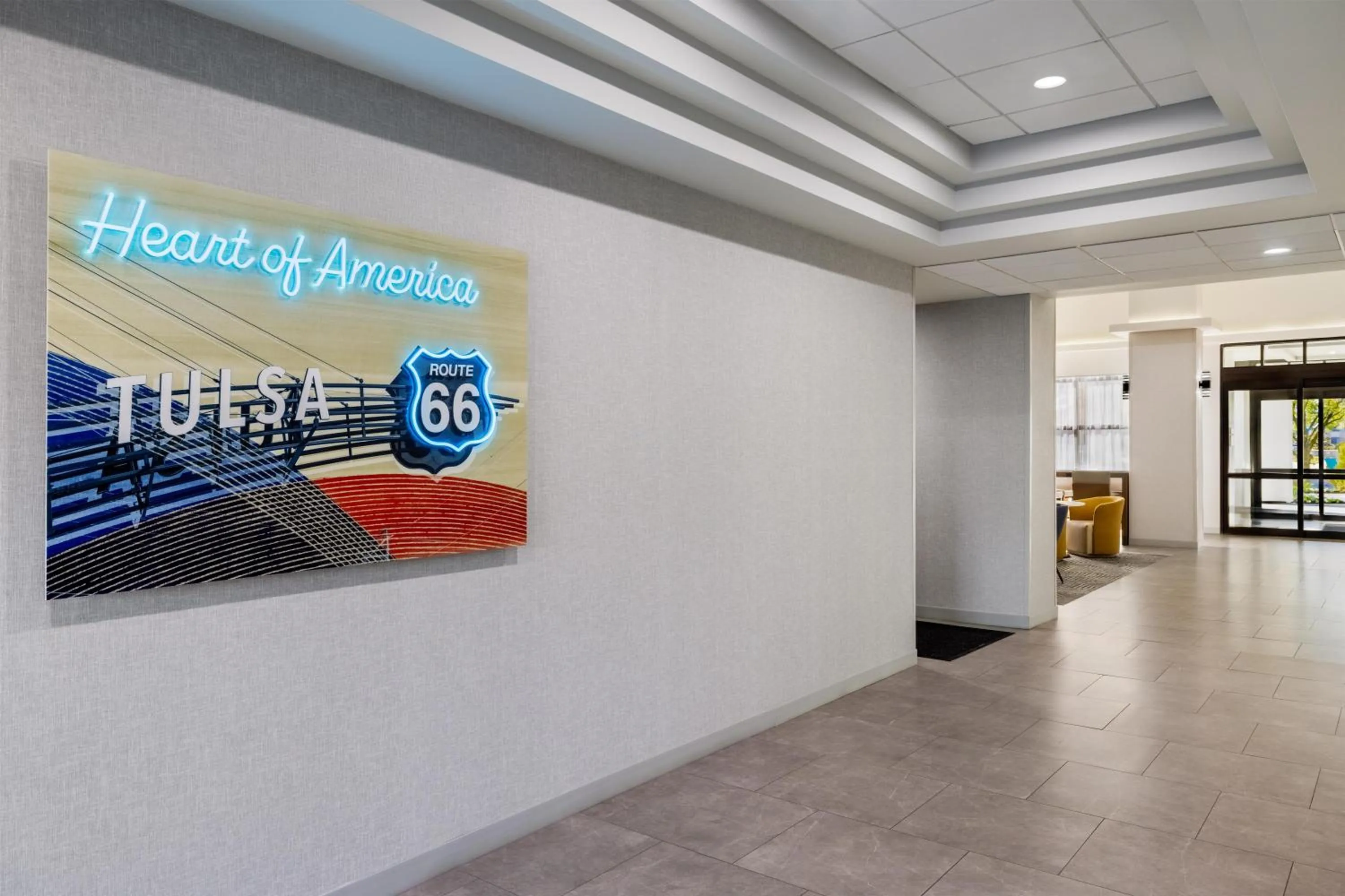 Lobby or reception in Homewood Suites by Hilton Tulsa South Medical District
