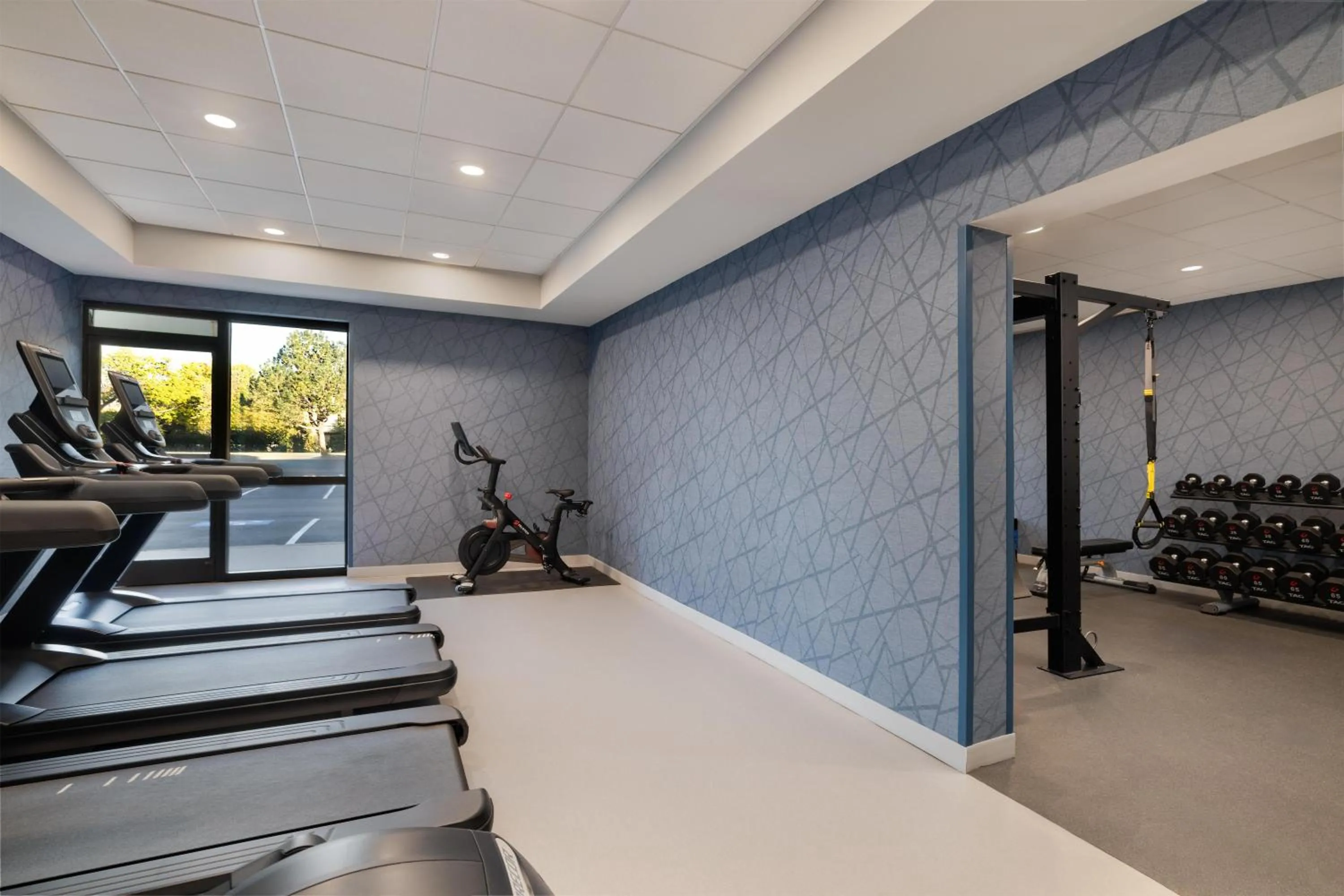 Fitness centre/facilities in Homewood Suites by Hilton Tulsa South Medical District