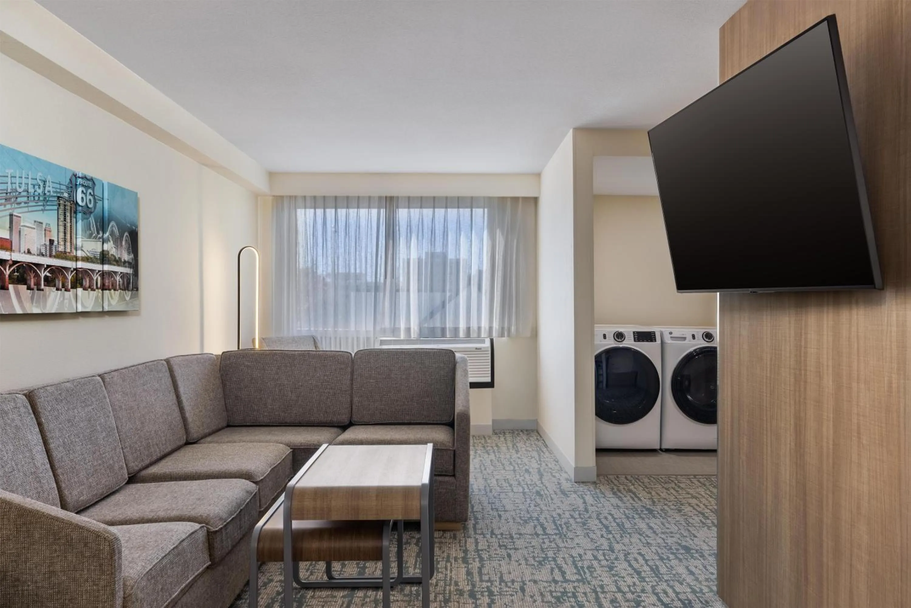 Living room in Homewood Suites by Hilton Tulsa South Medical District