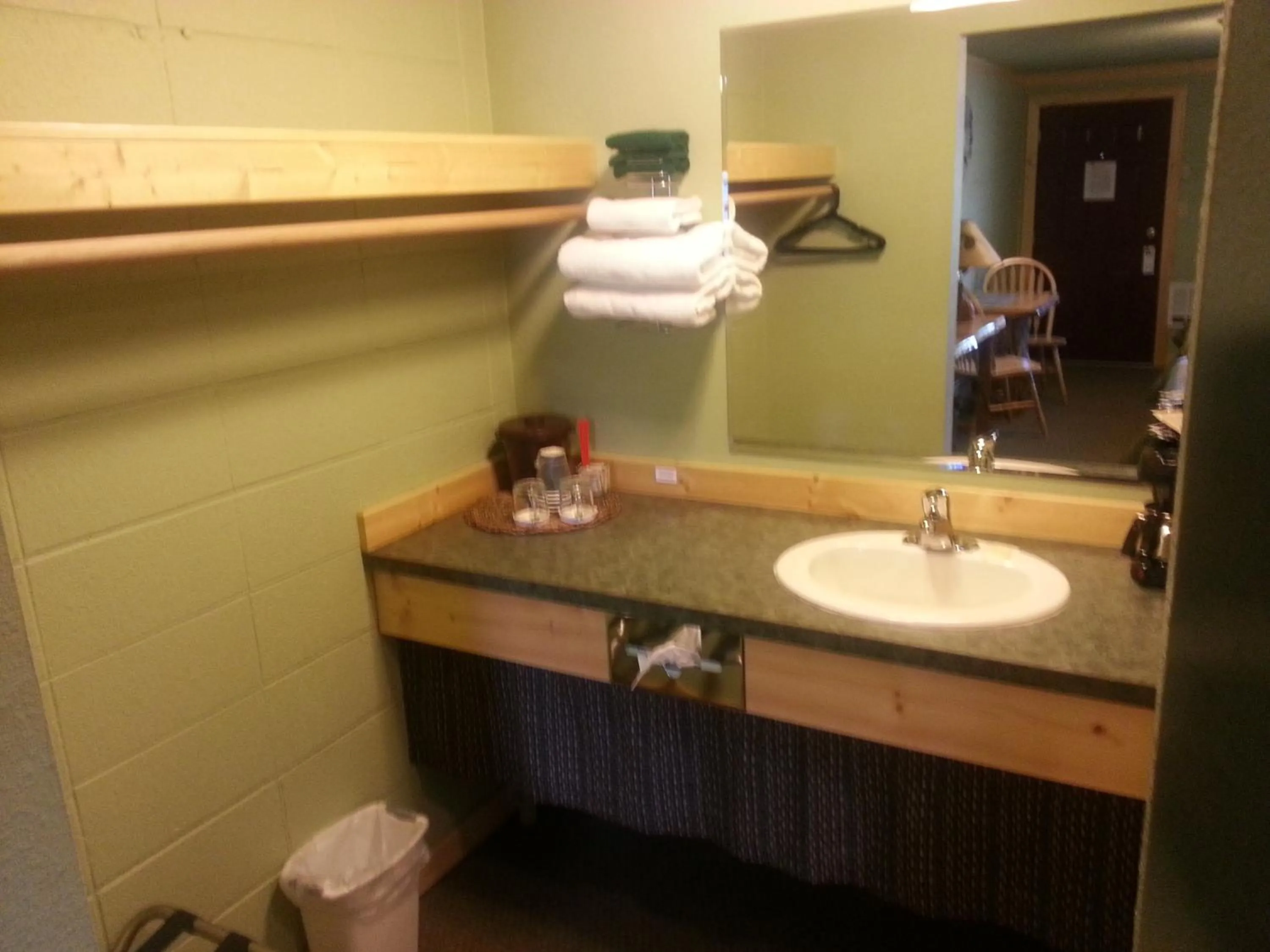 Bathroom in Mingo Motel