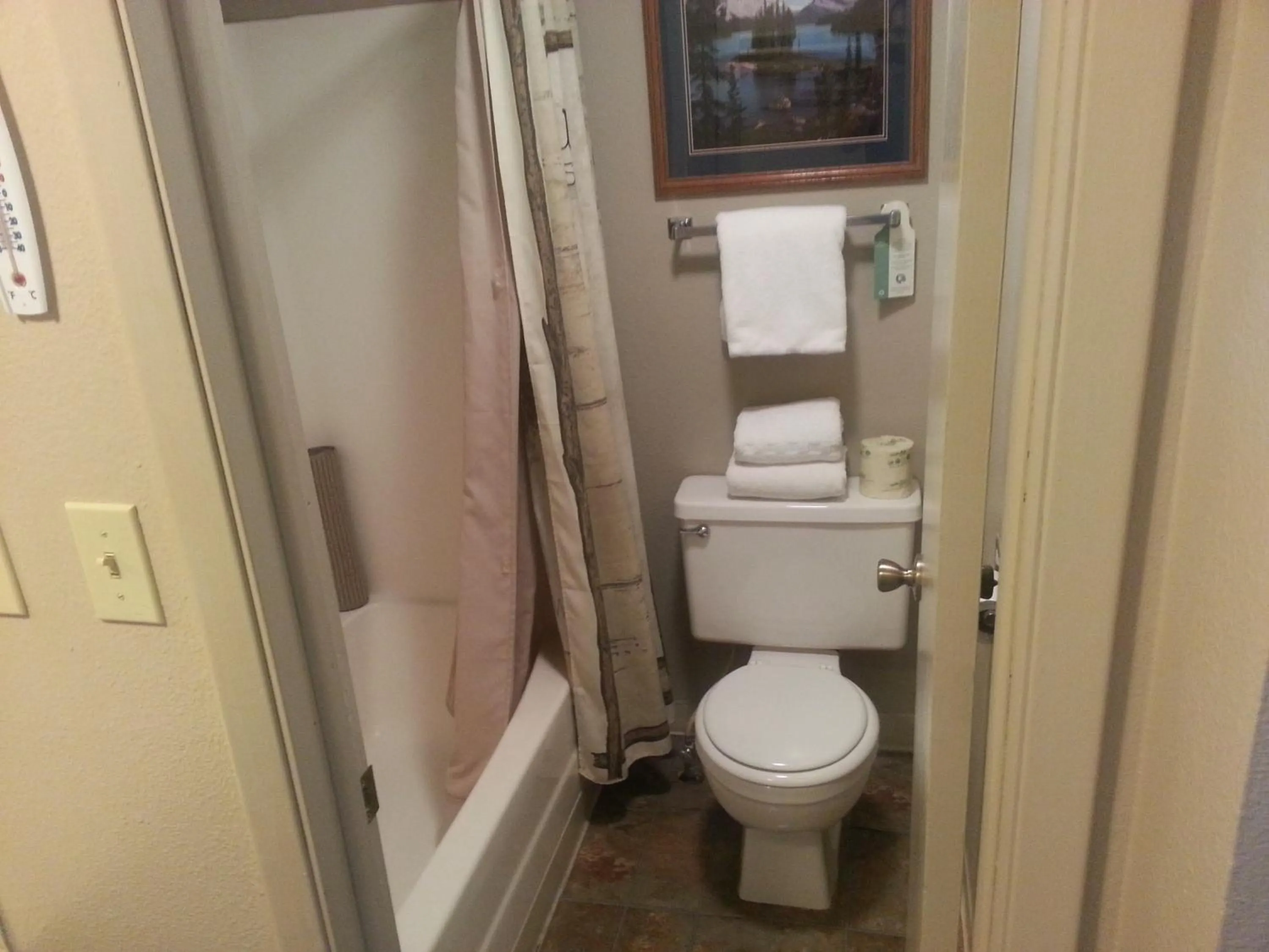 Bathroom in Mingo Motel