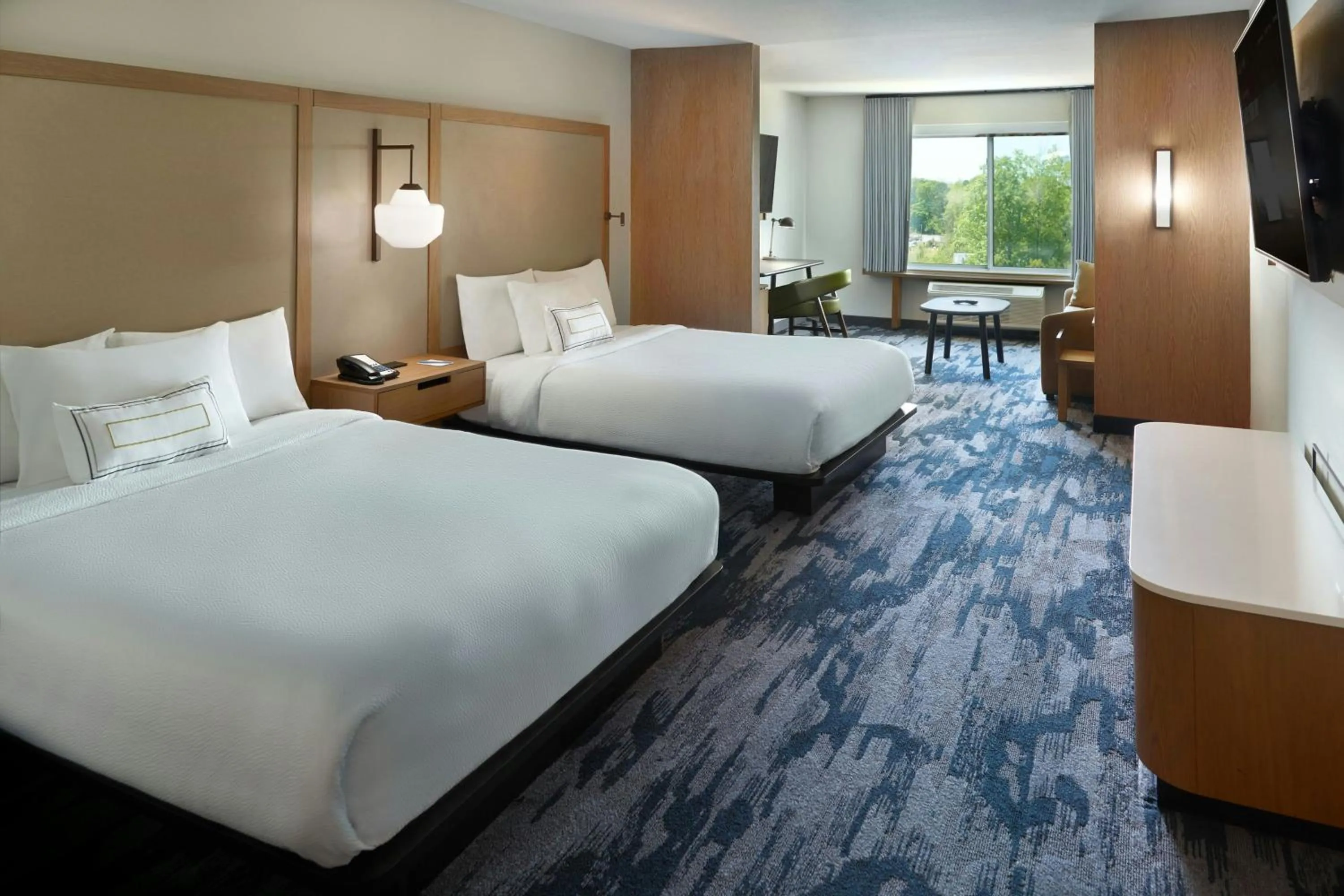 Photo of the whole room, Bed in Fairfield Inn & Suites Locust Grove I-75 South