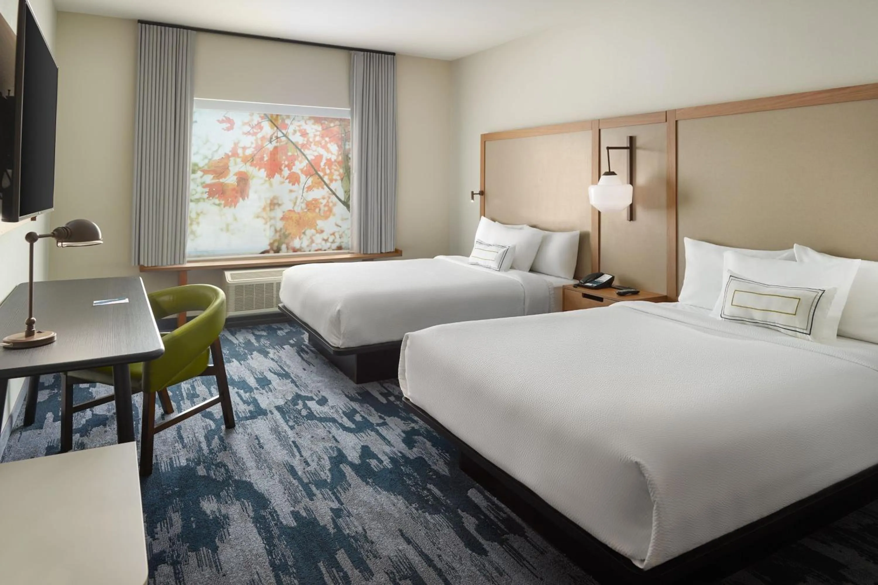 Photo of the whole room, Bed in Fairfield Inn & Suites Locust Grove I-75 South