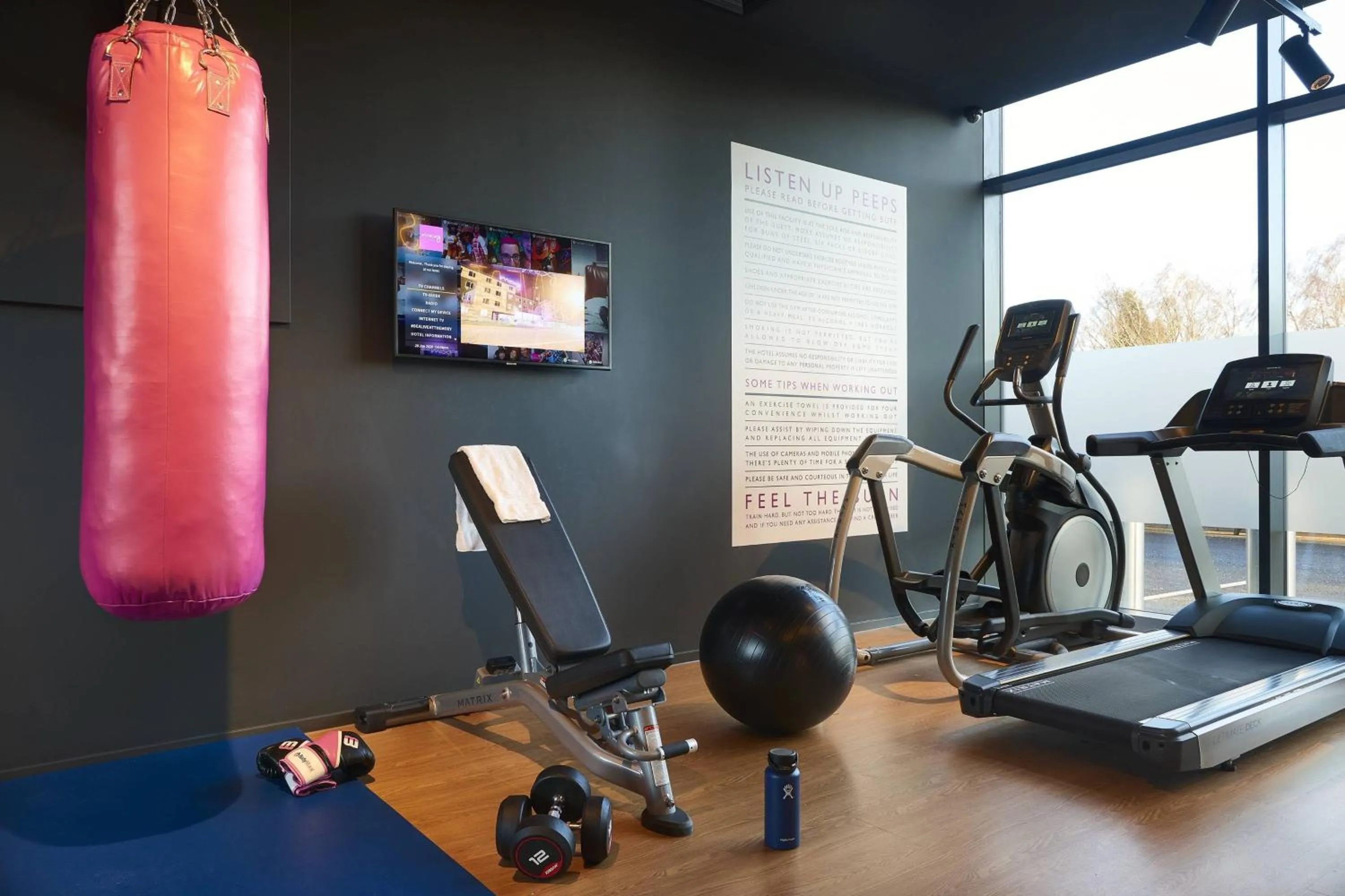 Fitness centre/facilities in Moxy Birmingham NEC