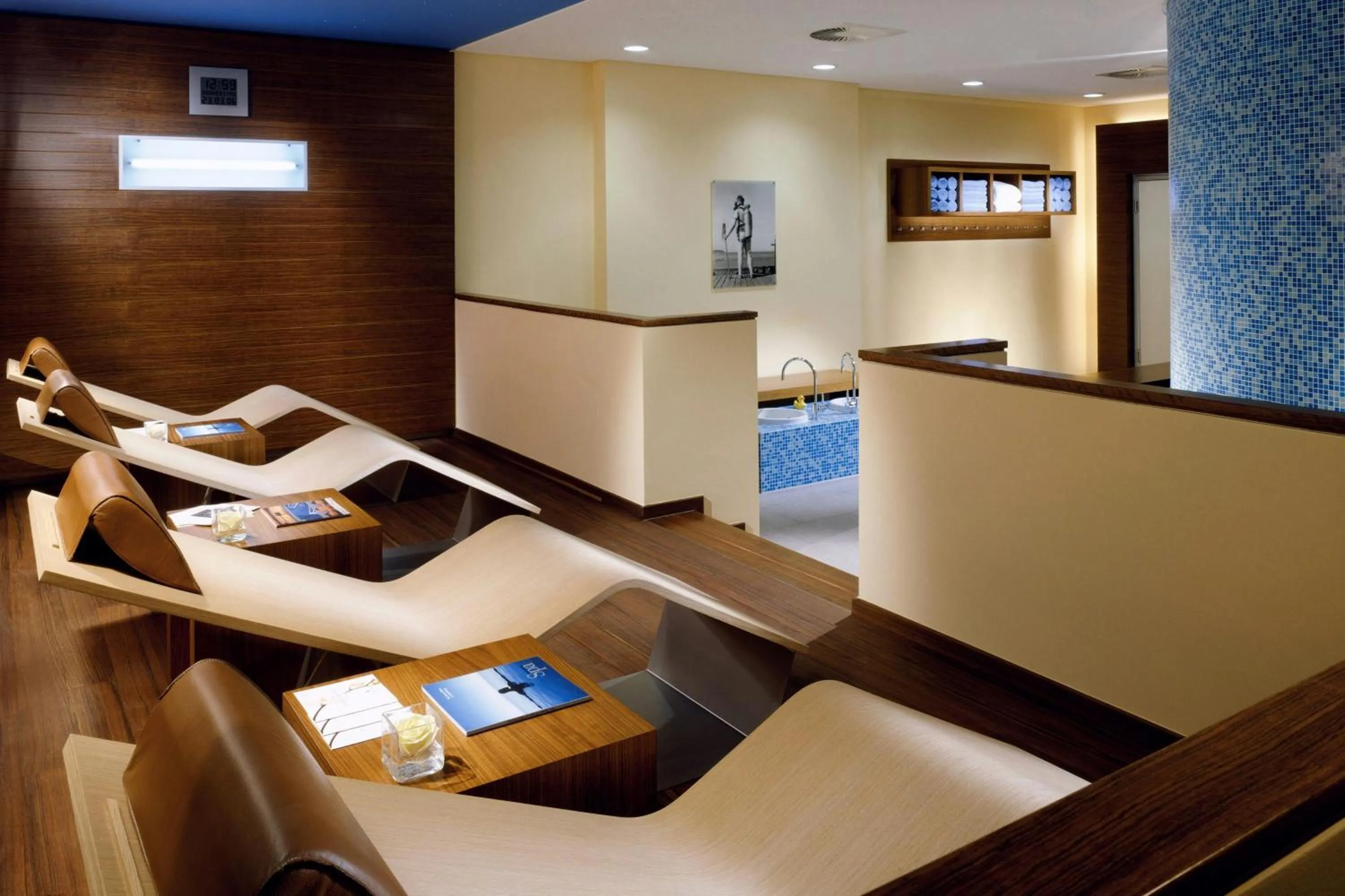 Spa and wellness centre/facilities in Frankfurt Airport Marriott Hotel