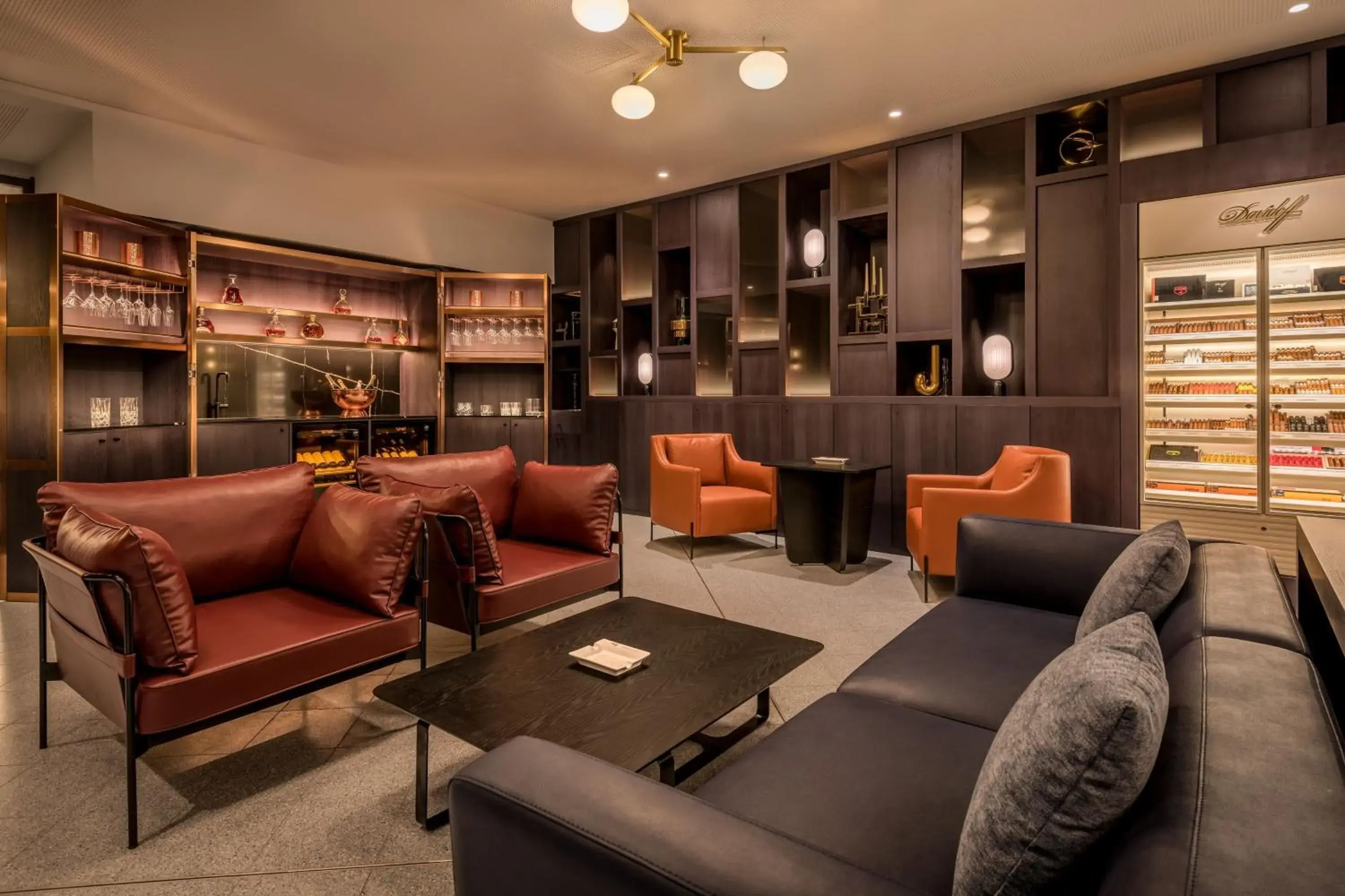 Lounge or bar, Lounge/Bar in Frankfurt Airport Marriott Hotel