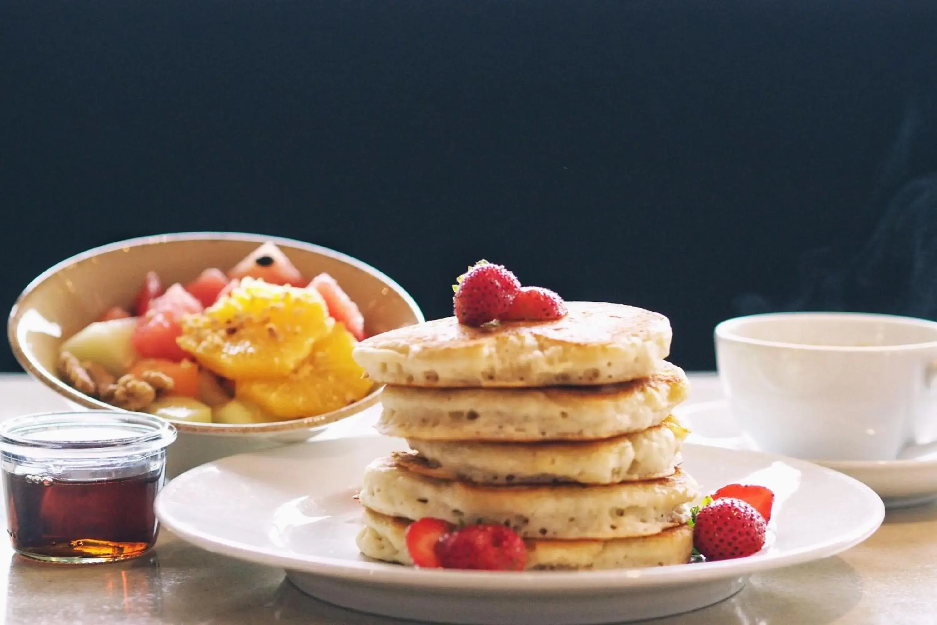 Breakfast, Food in Frankfurt Airport Marriott Hotel