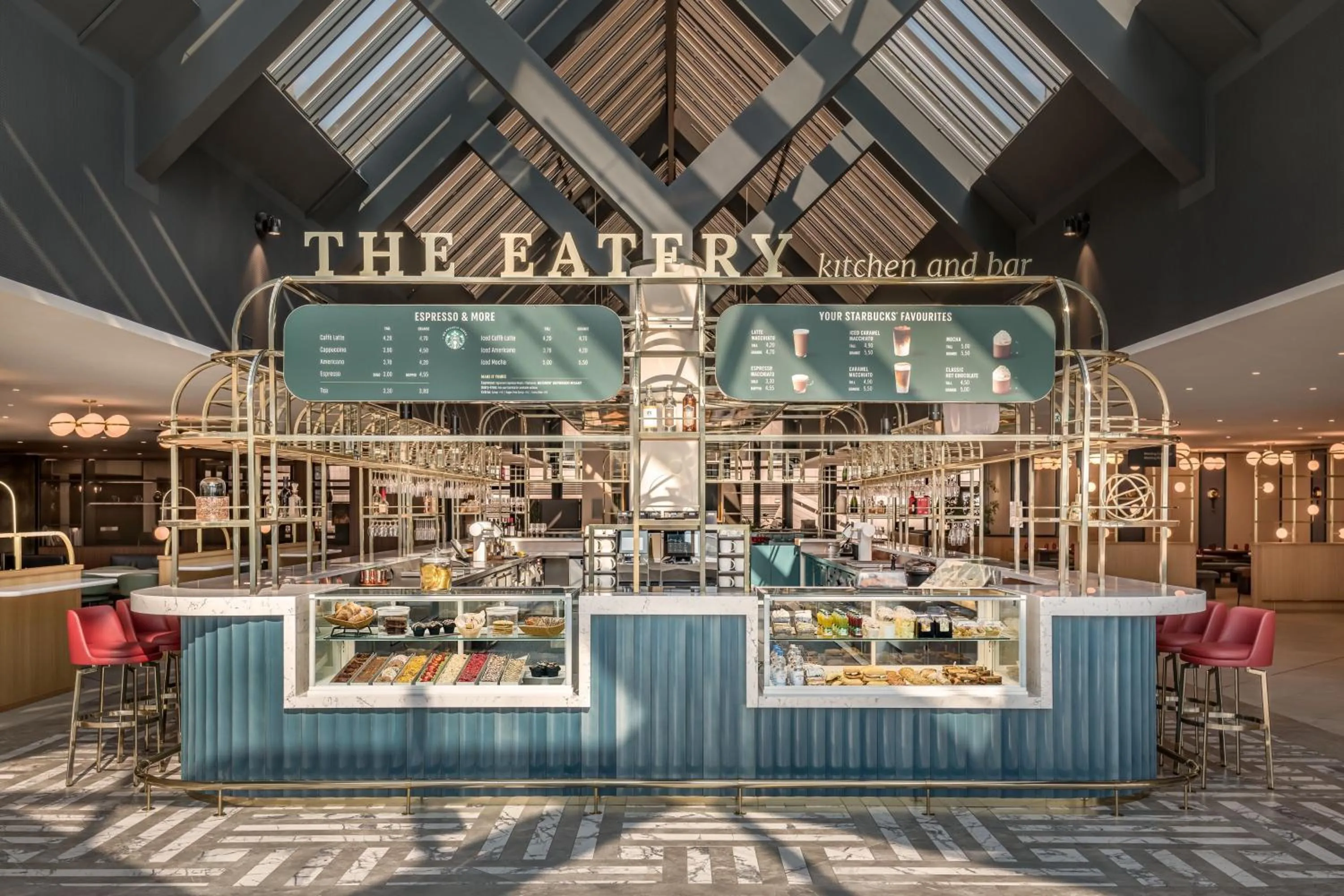 Lounge or bar in Frankfurt Airport Marriott Hotel