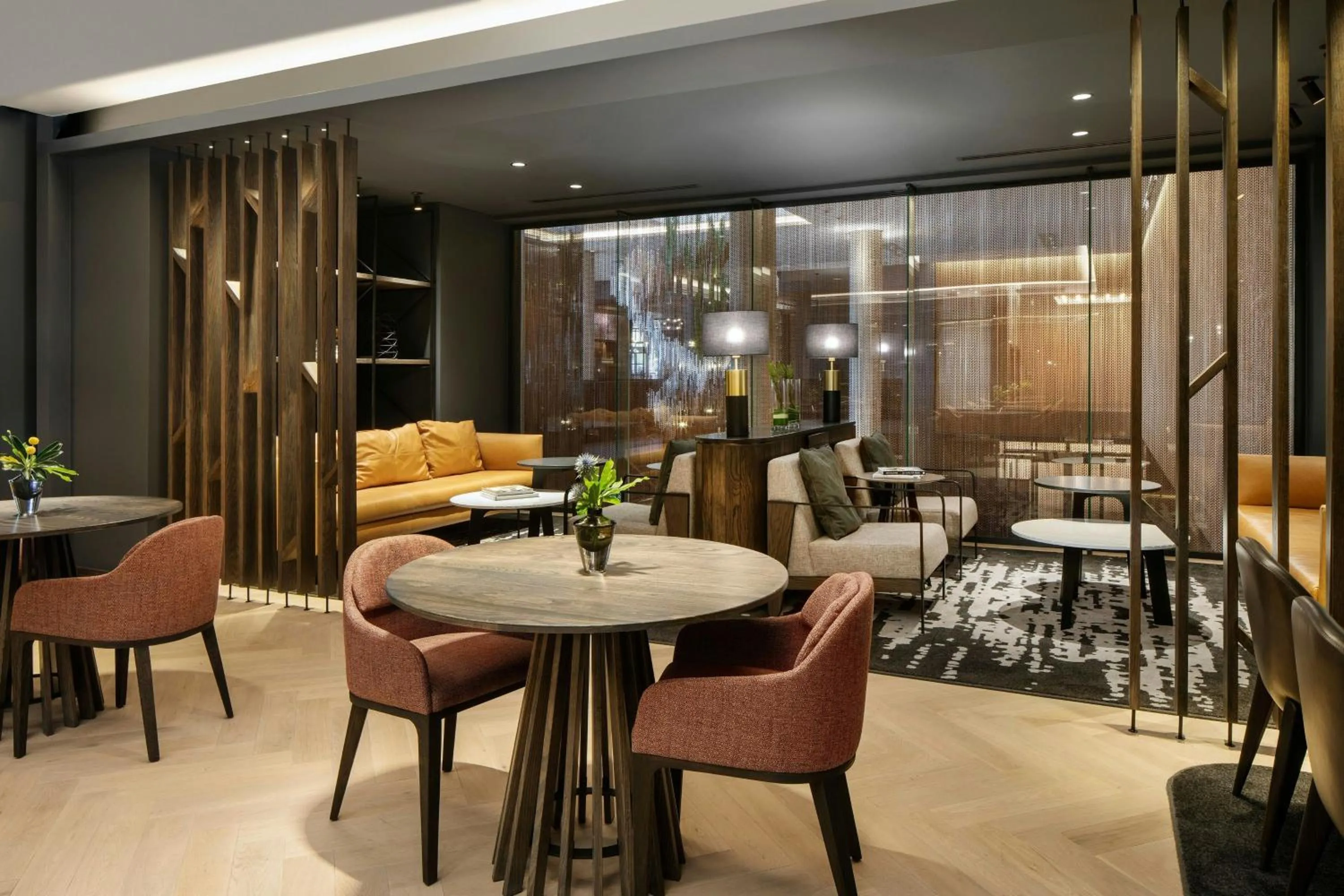 Lounge or bar in Marriott Executive Apartments Johannesburg, Melrose Arch