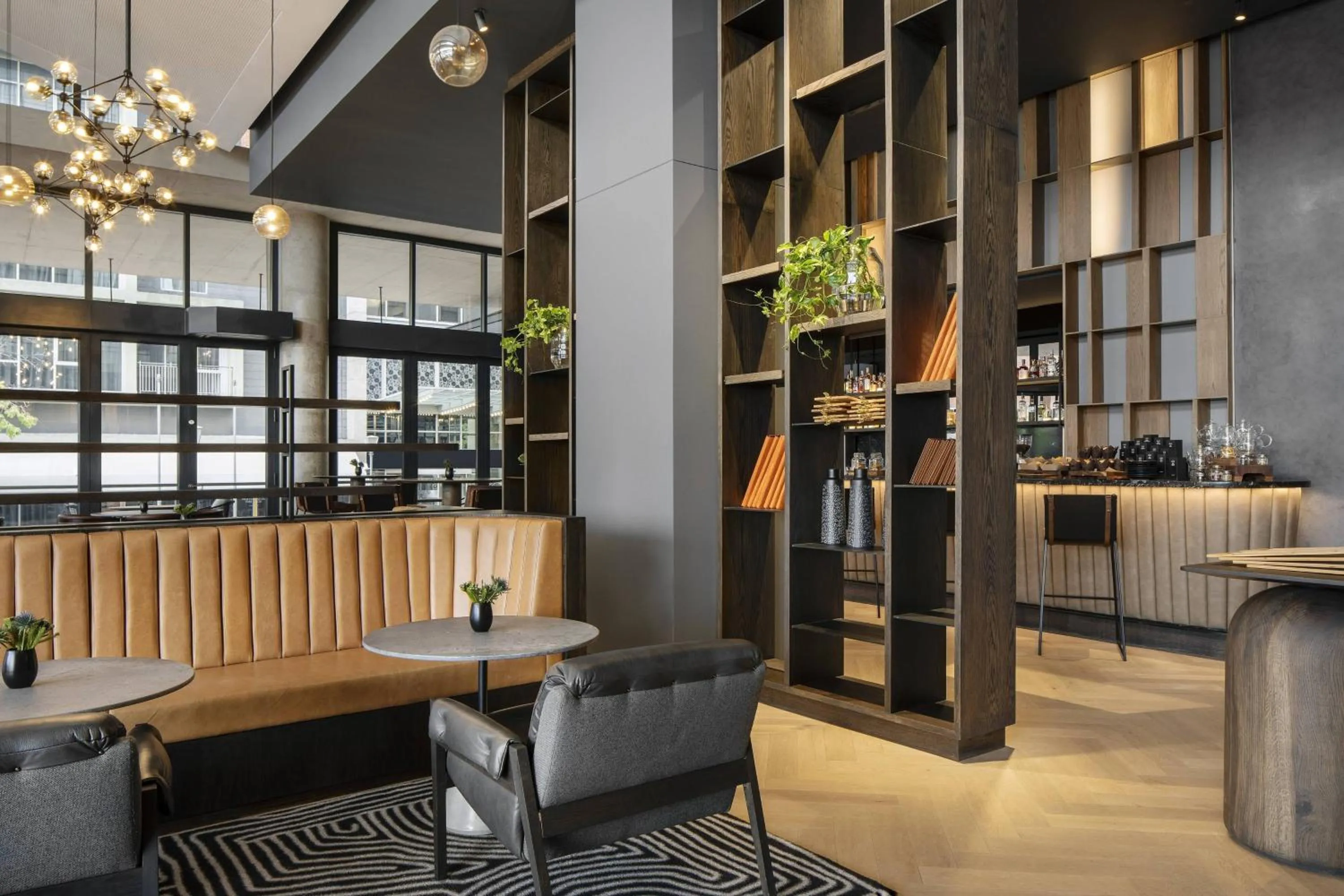 Lounge or bar in Marriott Executive Apartments Johannesburg, Melrose Arch