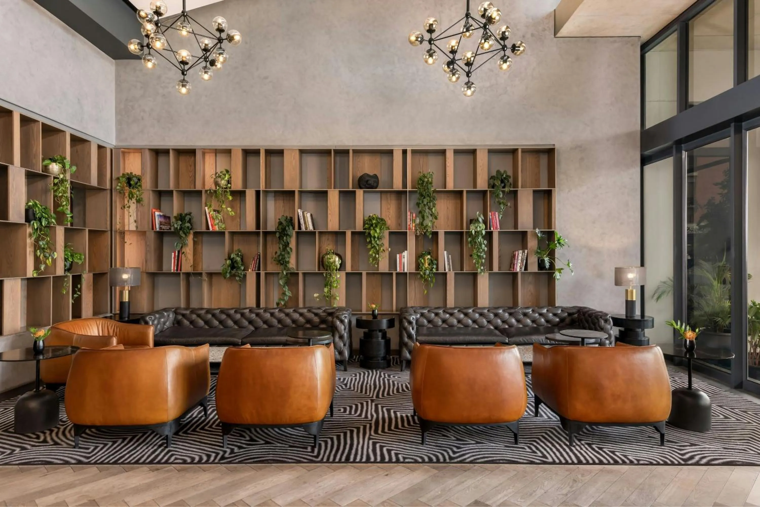 Lounge or bar in Johannesburg Marriott Hotel Melrose Arch