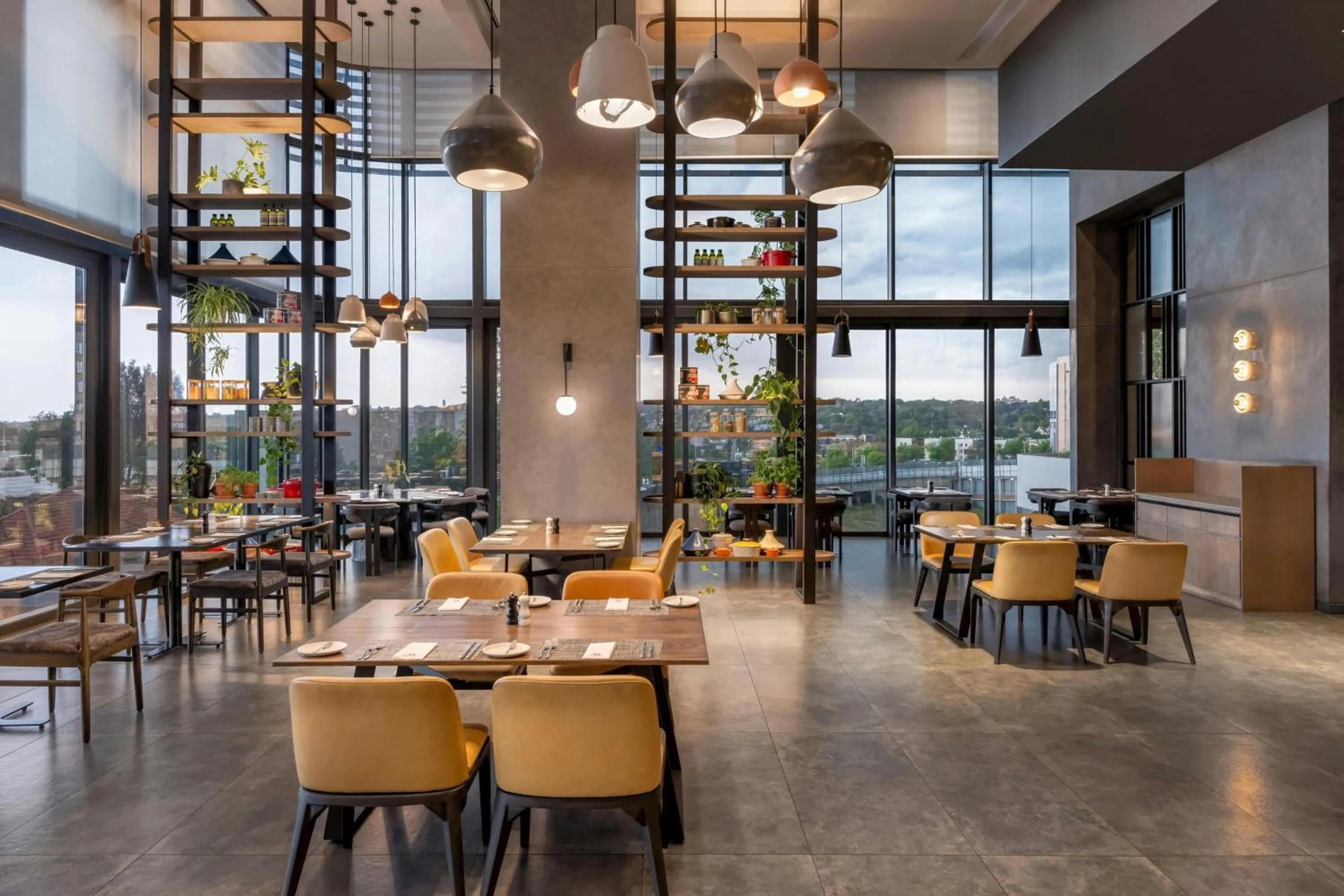 Lounge or bar in Johannesburg Marriott Hotel Melrose Arch