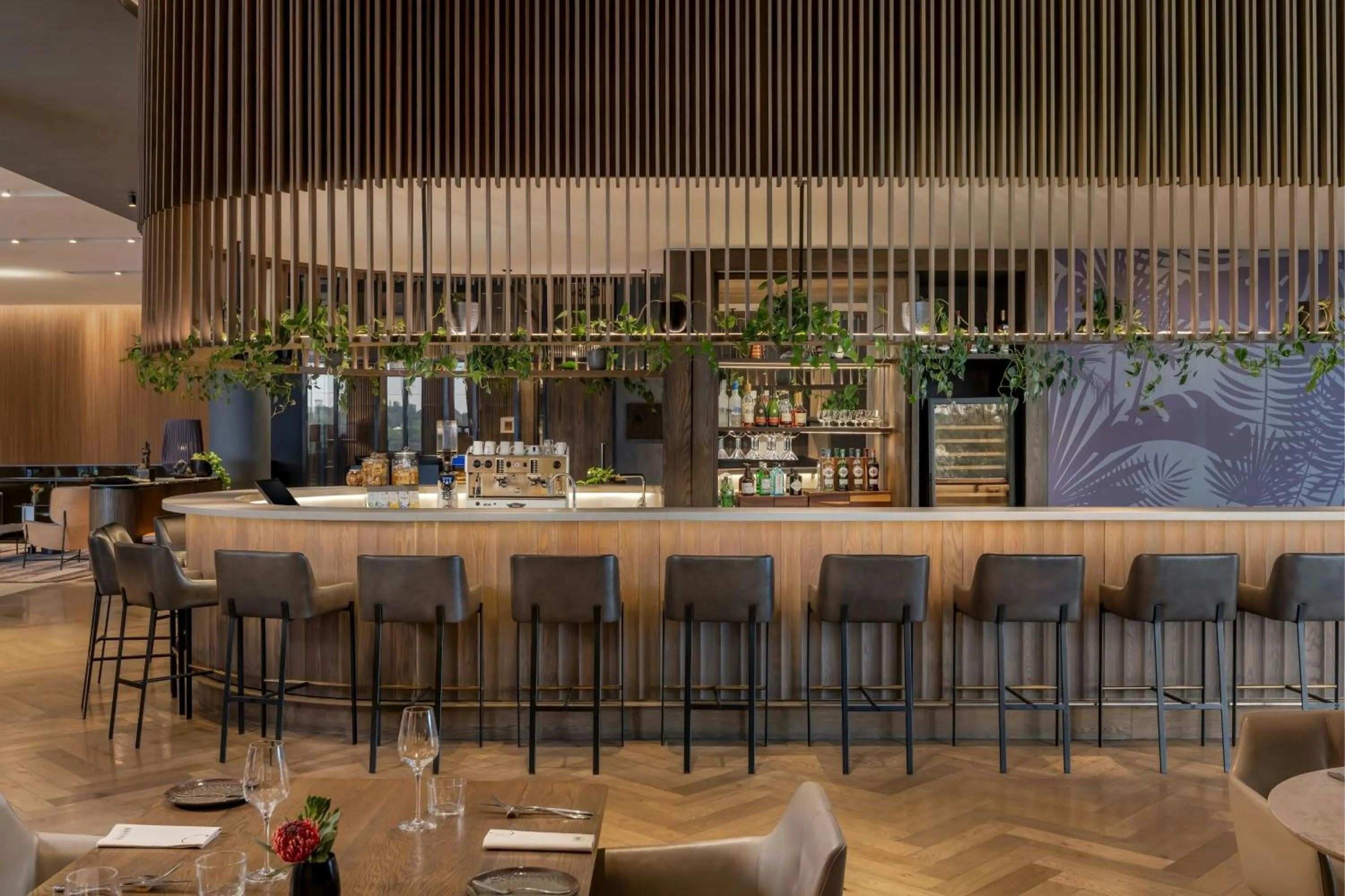 Lounge or bar in Johannesburg Marriott Hotel Melrose Arch
