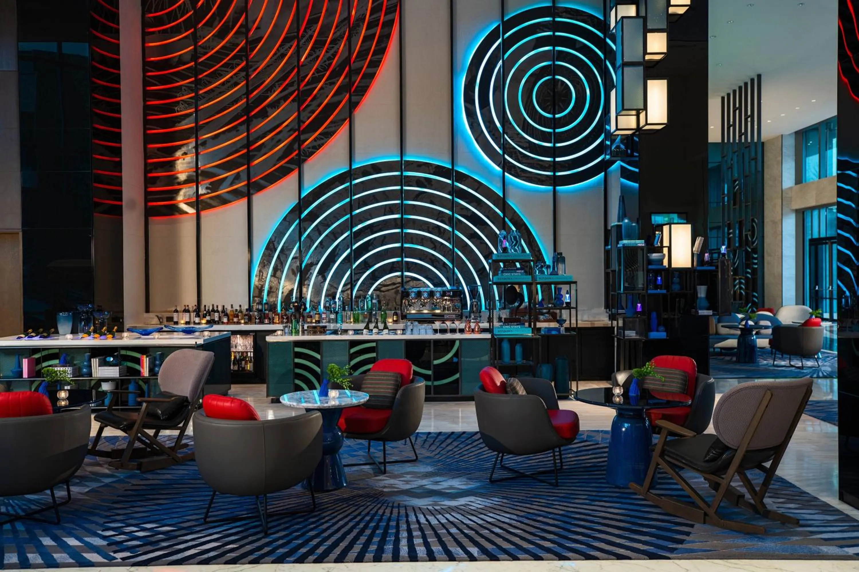 Lounge or bar in Renaissance Nanning Hotel