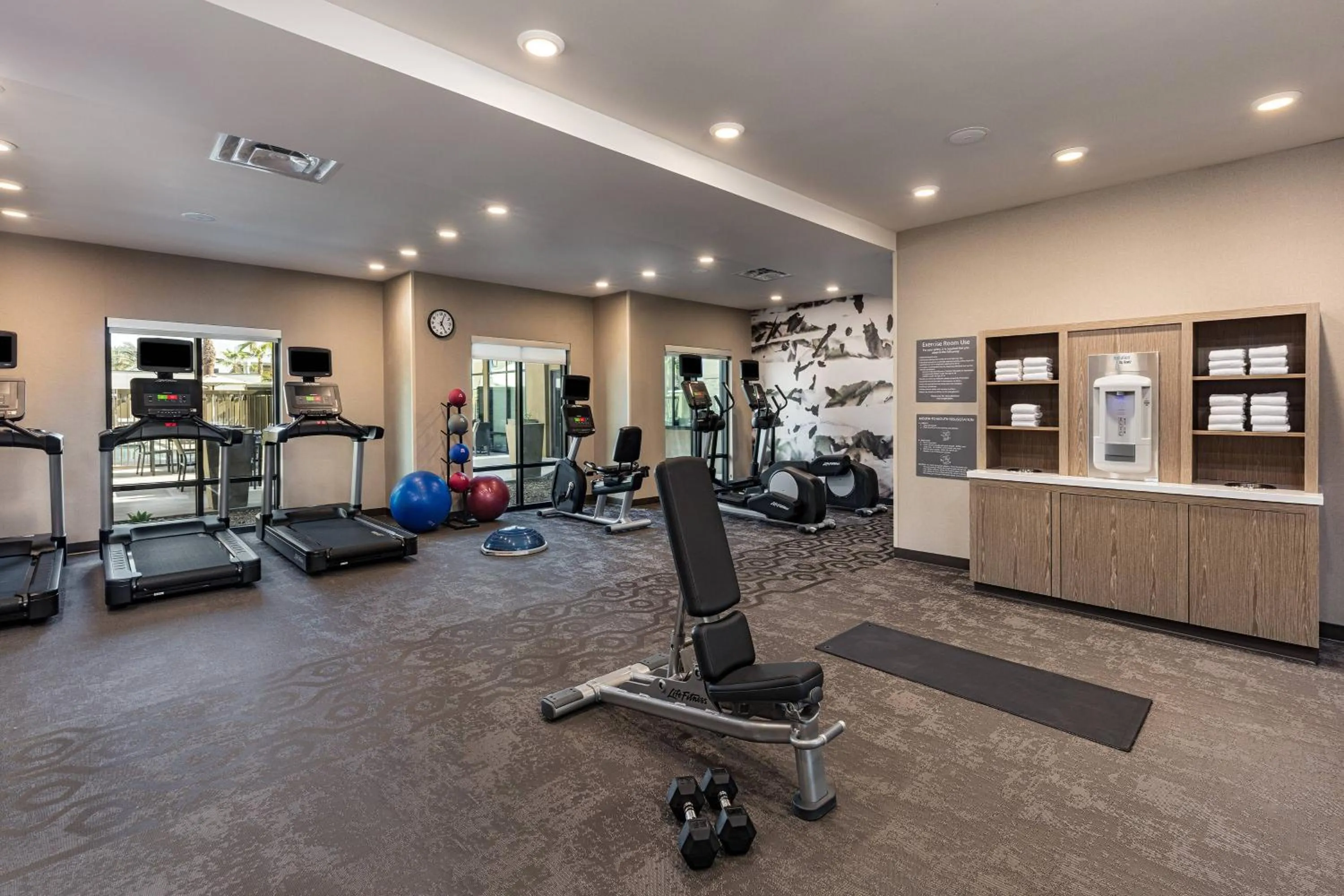 Fitness centre/facilities in Residence Inn Riverside Moreno Valley
