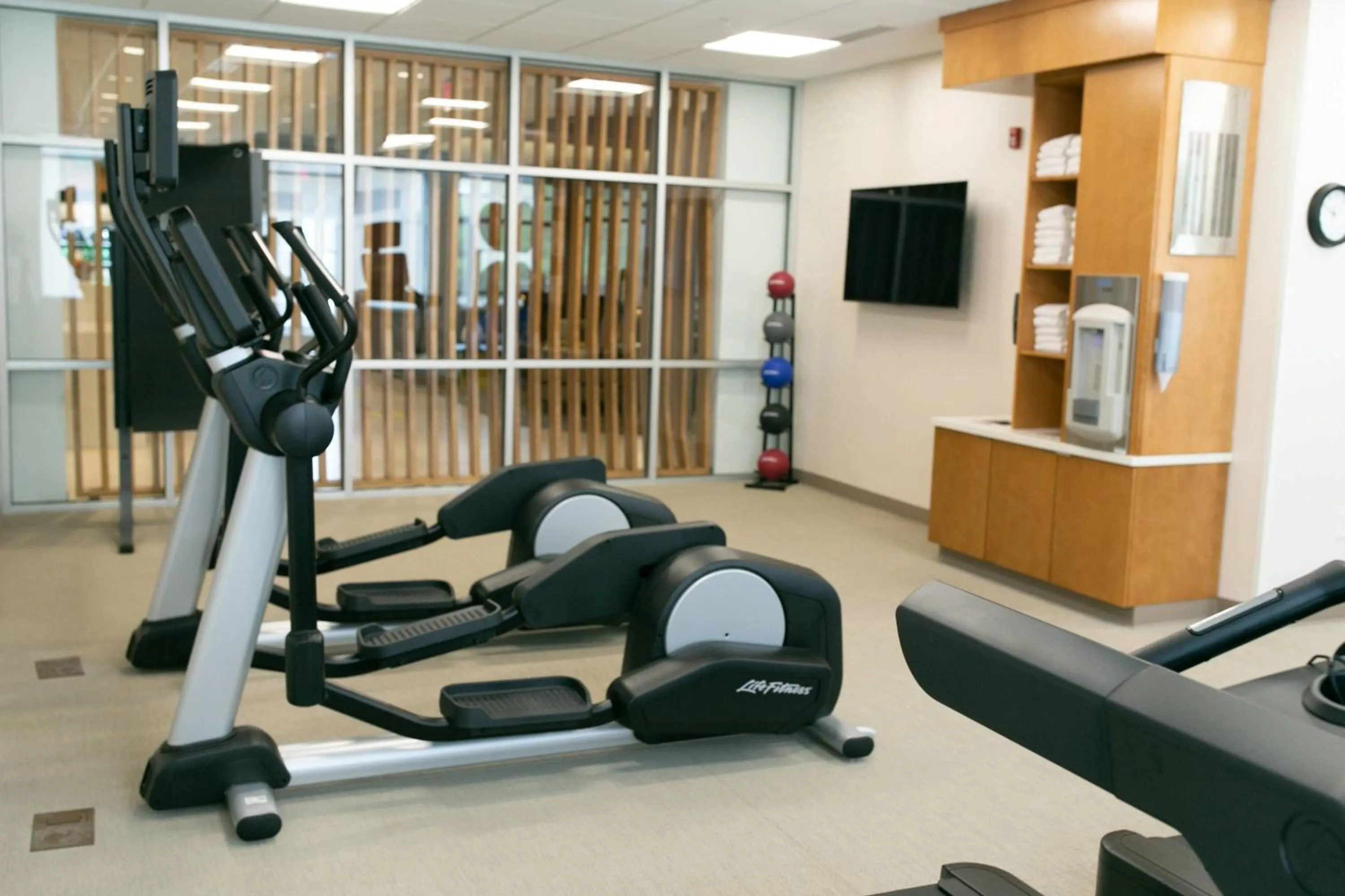 Fitness centre/facilities in SpringHill Suites by Marriott South Bend Notre Dame Area