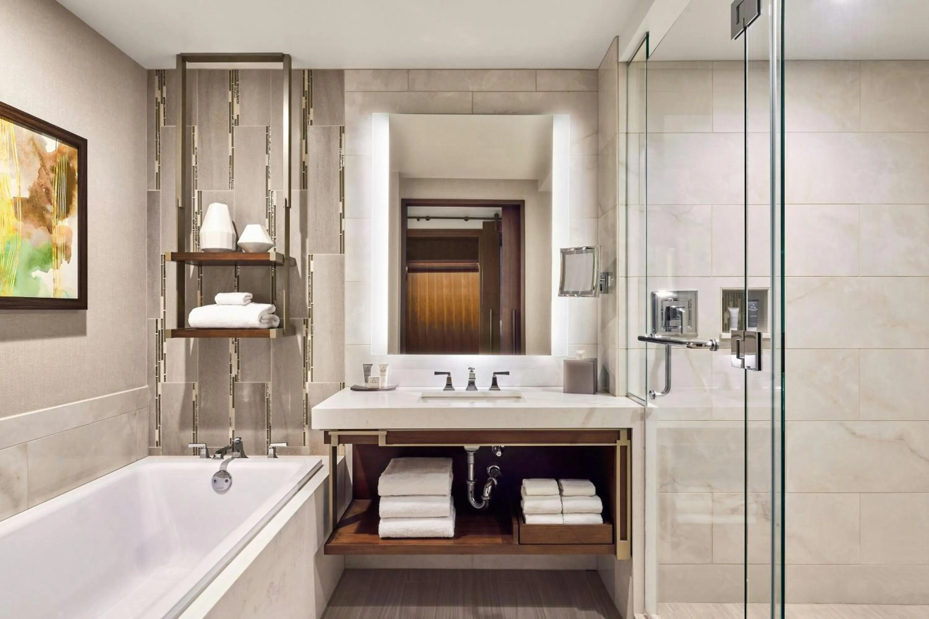 Bathroom in JW Marriott, Anaheim Resort