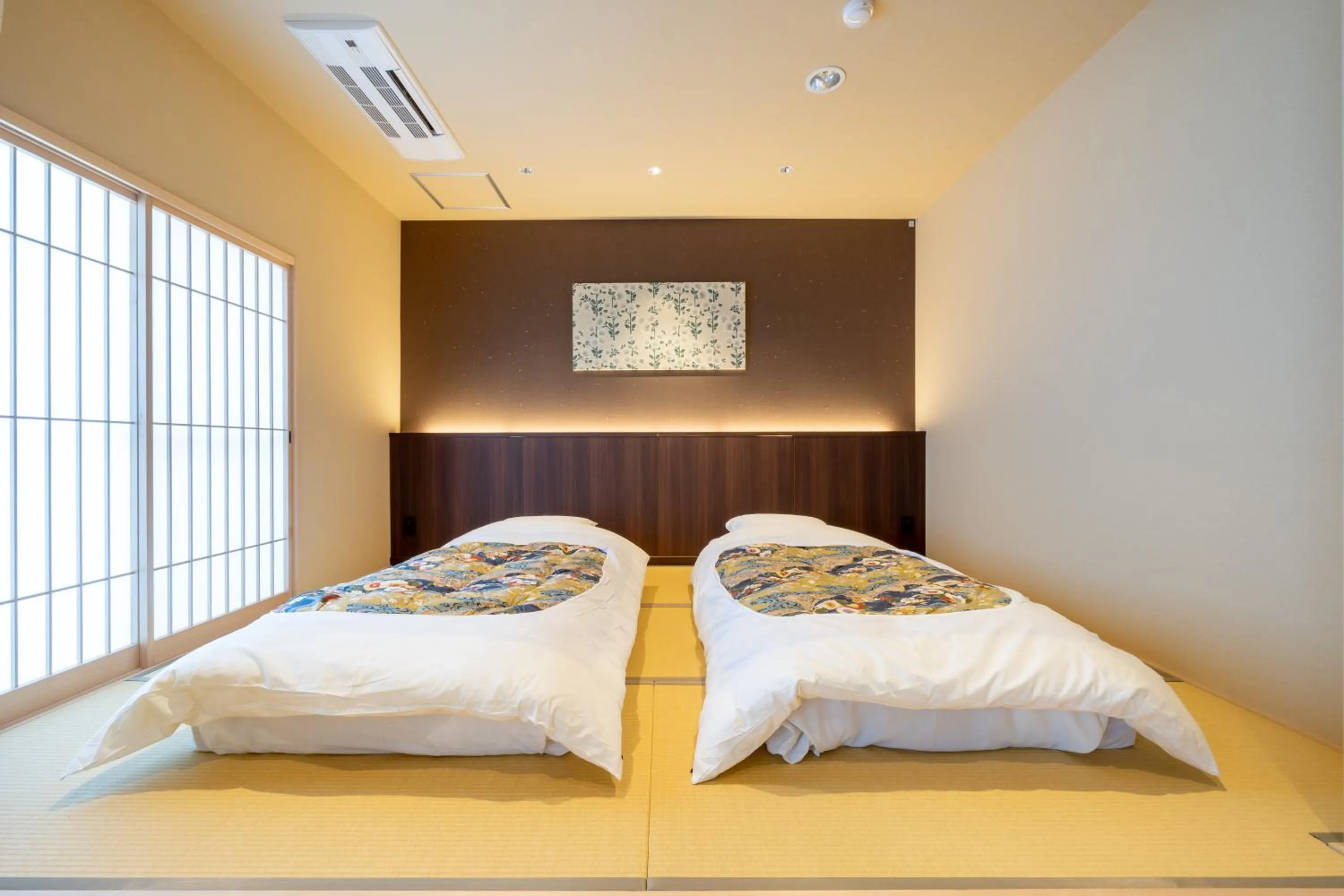 Bedroom, Bed in Nishiyama Ryokan - Established in 1953