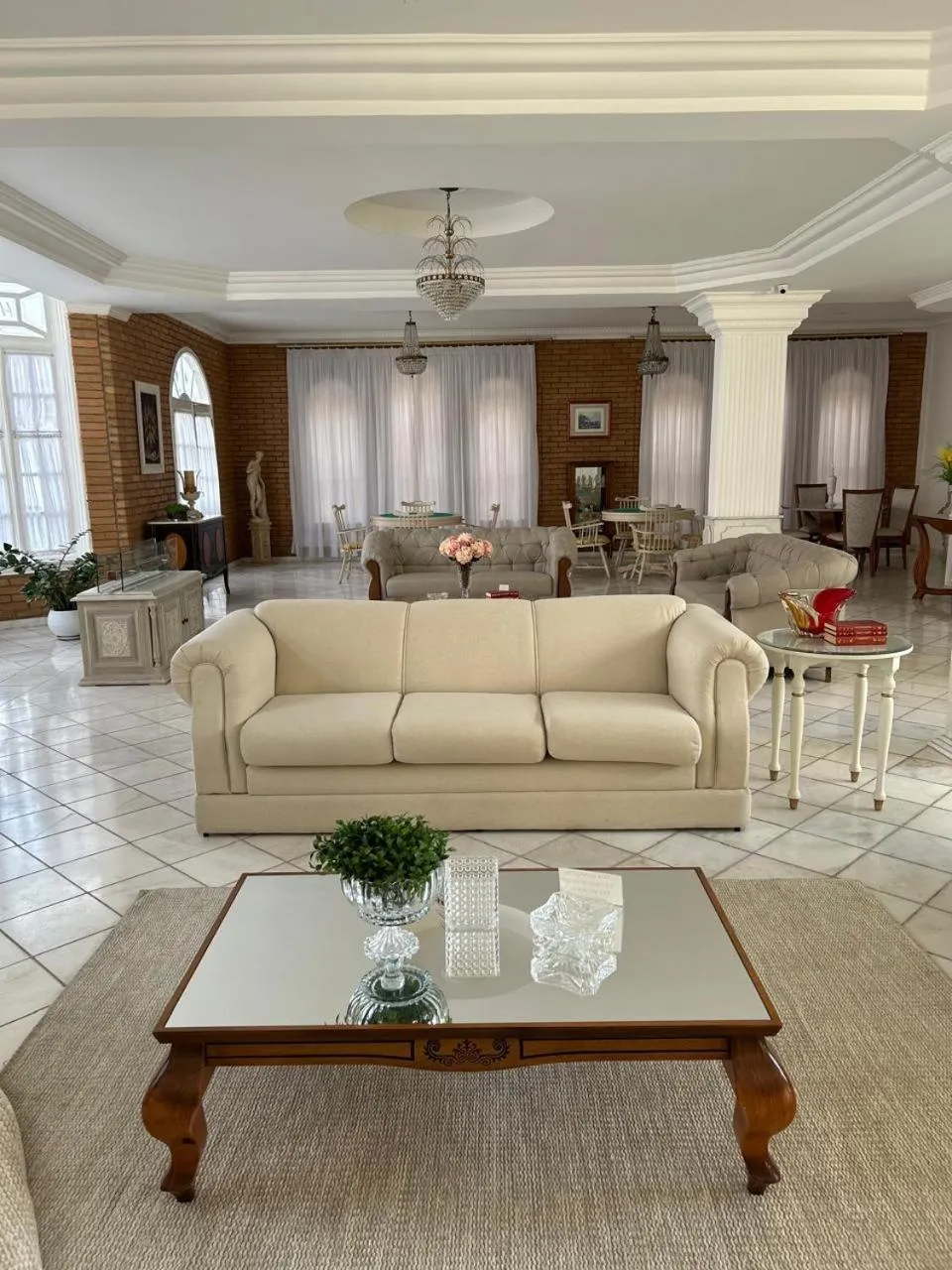 Seating area in Grand Ville Hotel