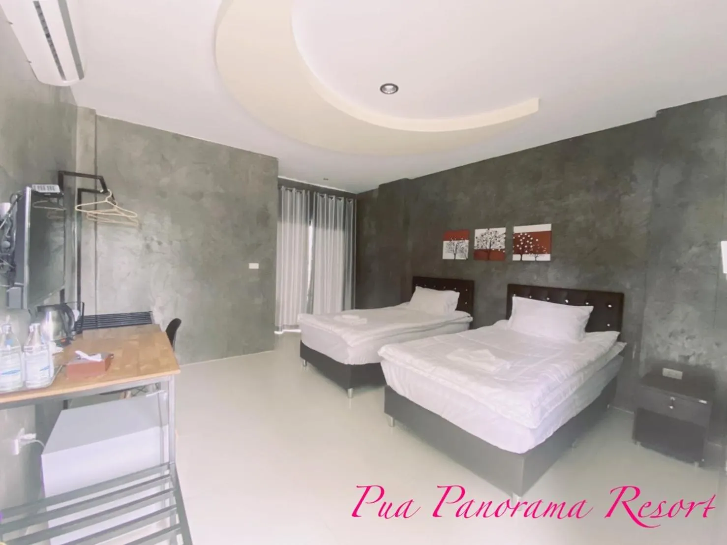 Bed in Pua Panorama Resort