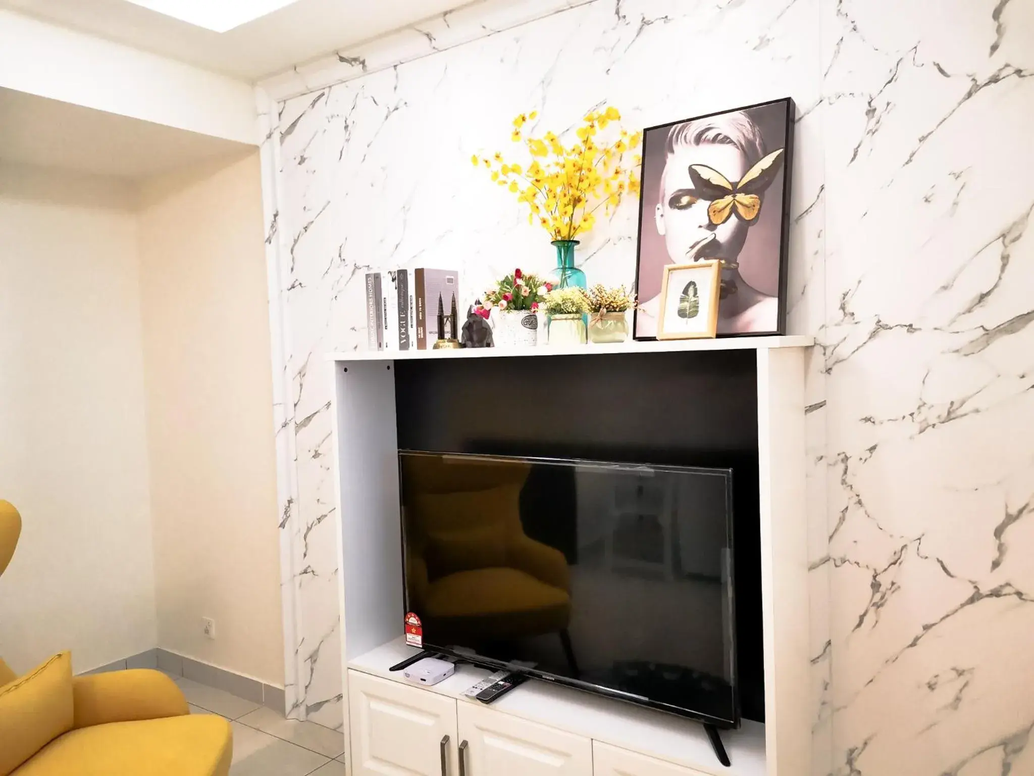 Living room in Stay @ Almas Puteri Harbour Living room in Stay @ Almas Puteri Harbour