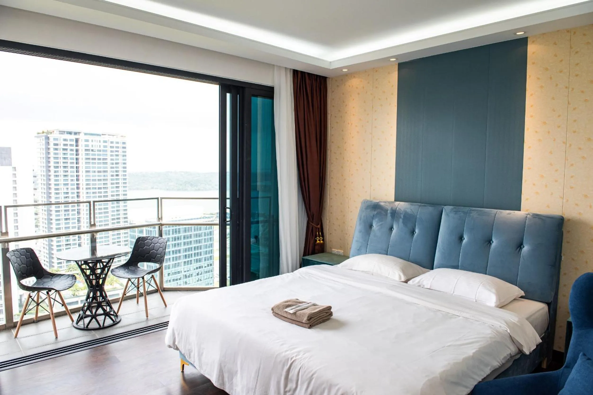 Bedroom, Bed in Stay @ Almas Puteri Harbour