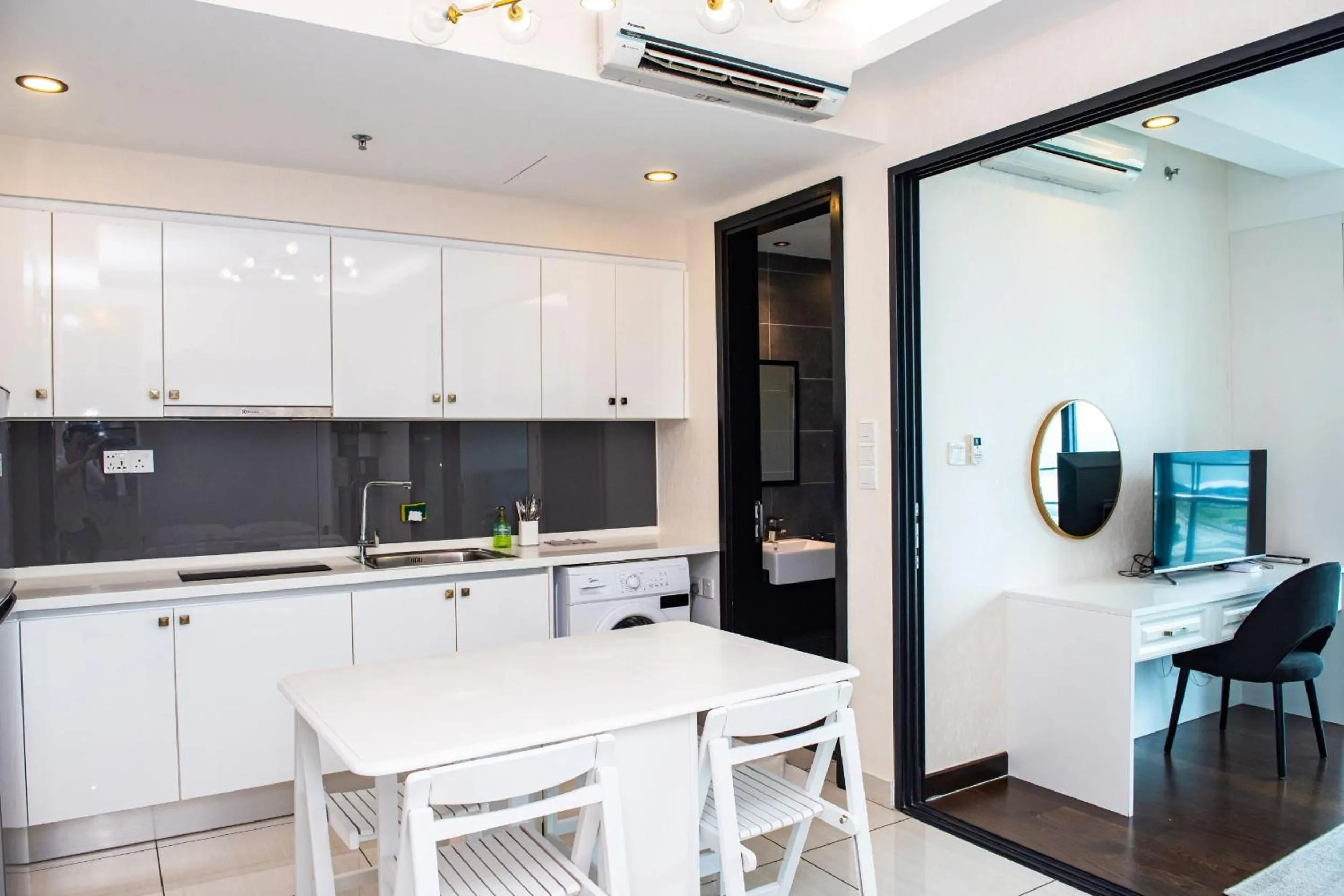 Dining area in Stay @ Almas Puteri Harbour