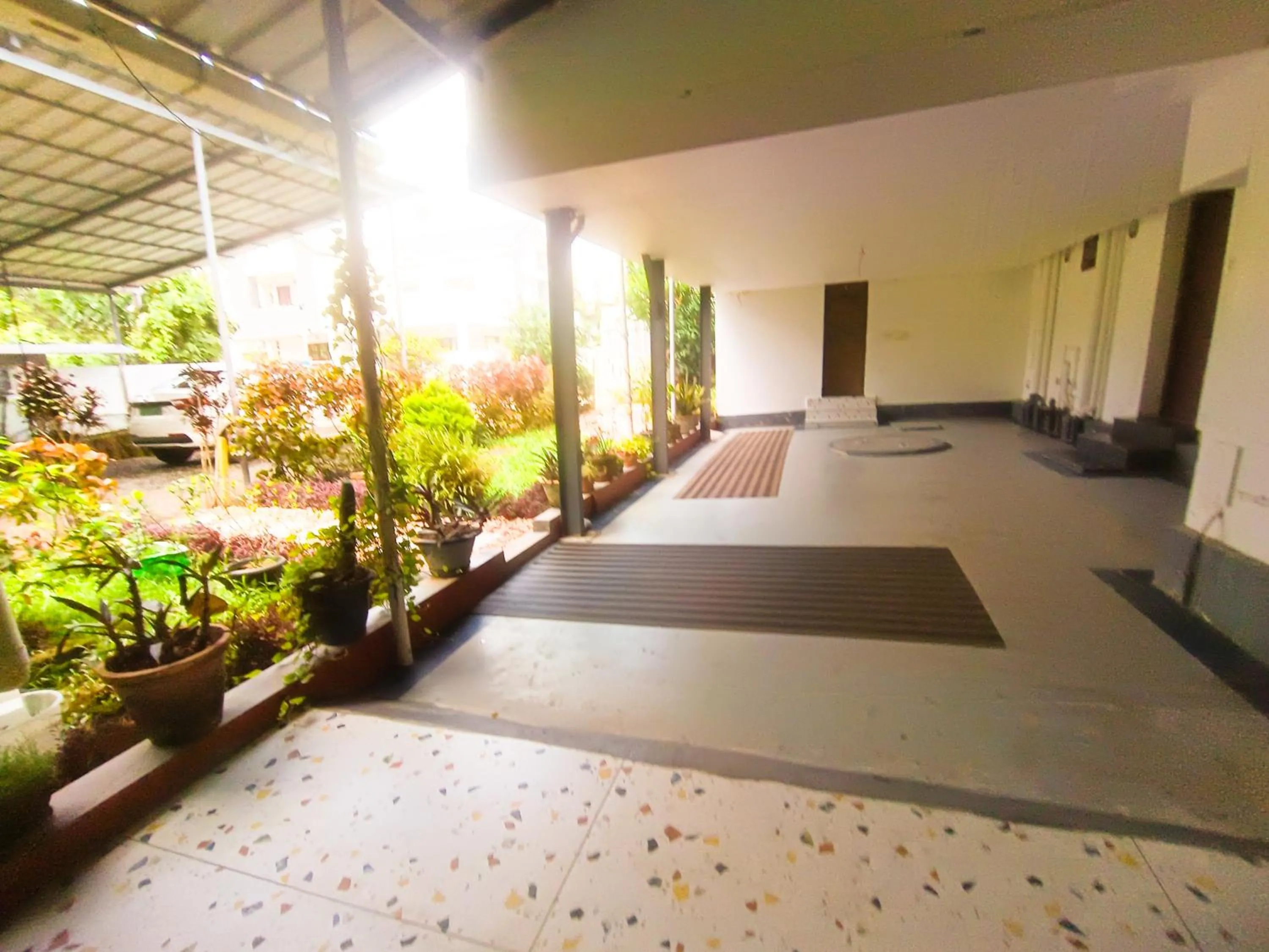Garden view in Nature Villa Kochi