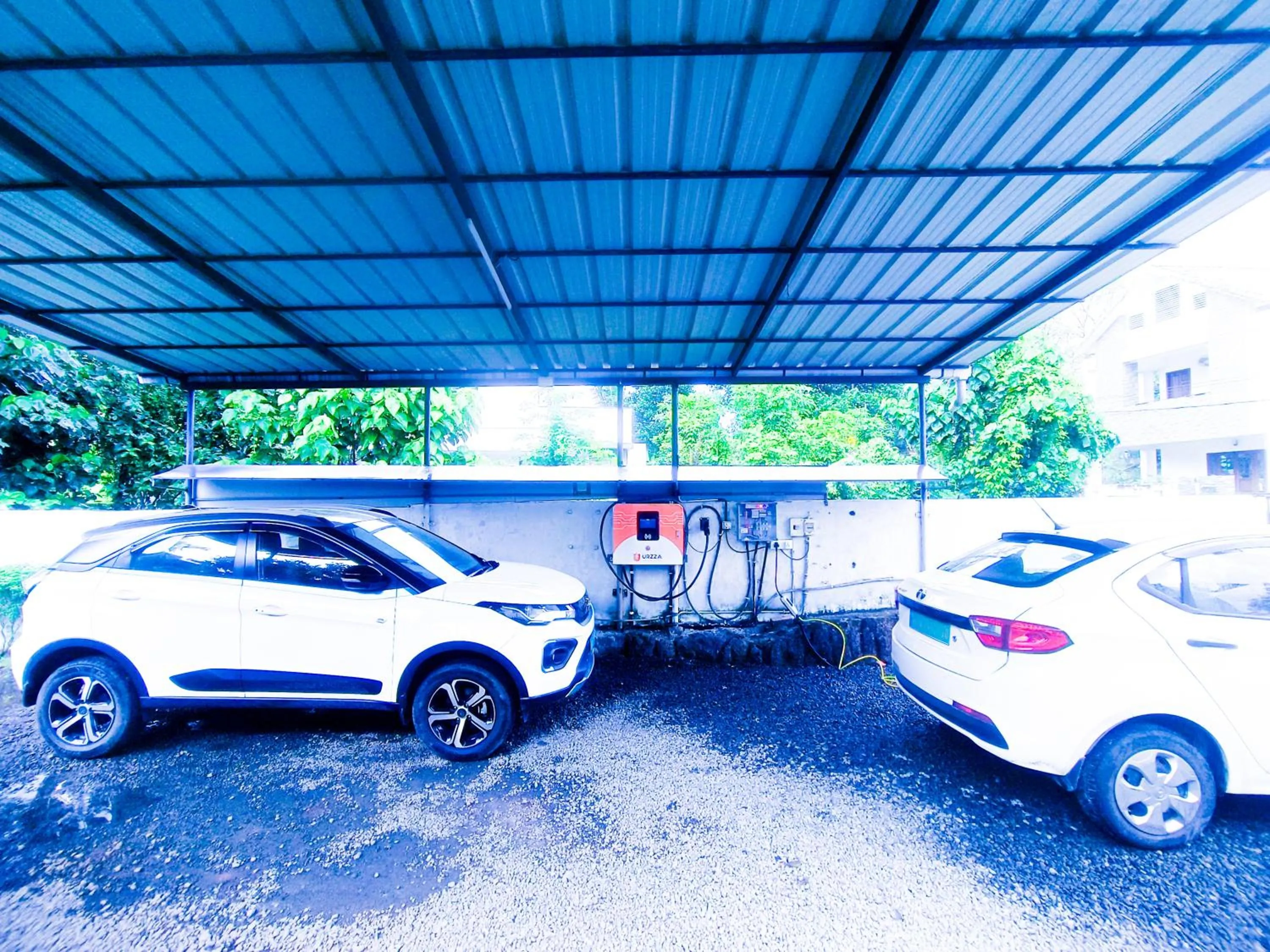 Parking in Nature Villa Kochi