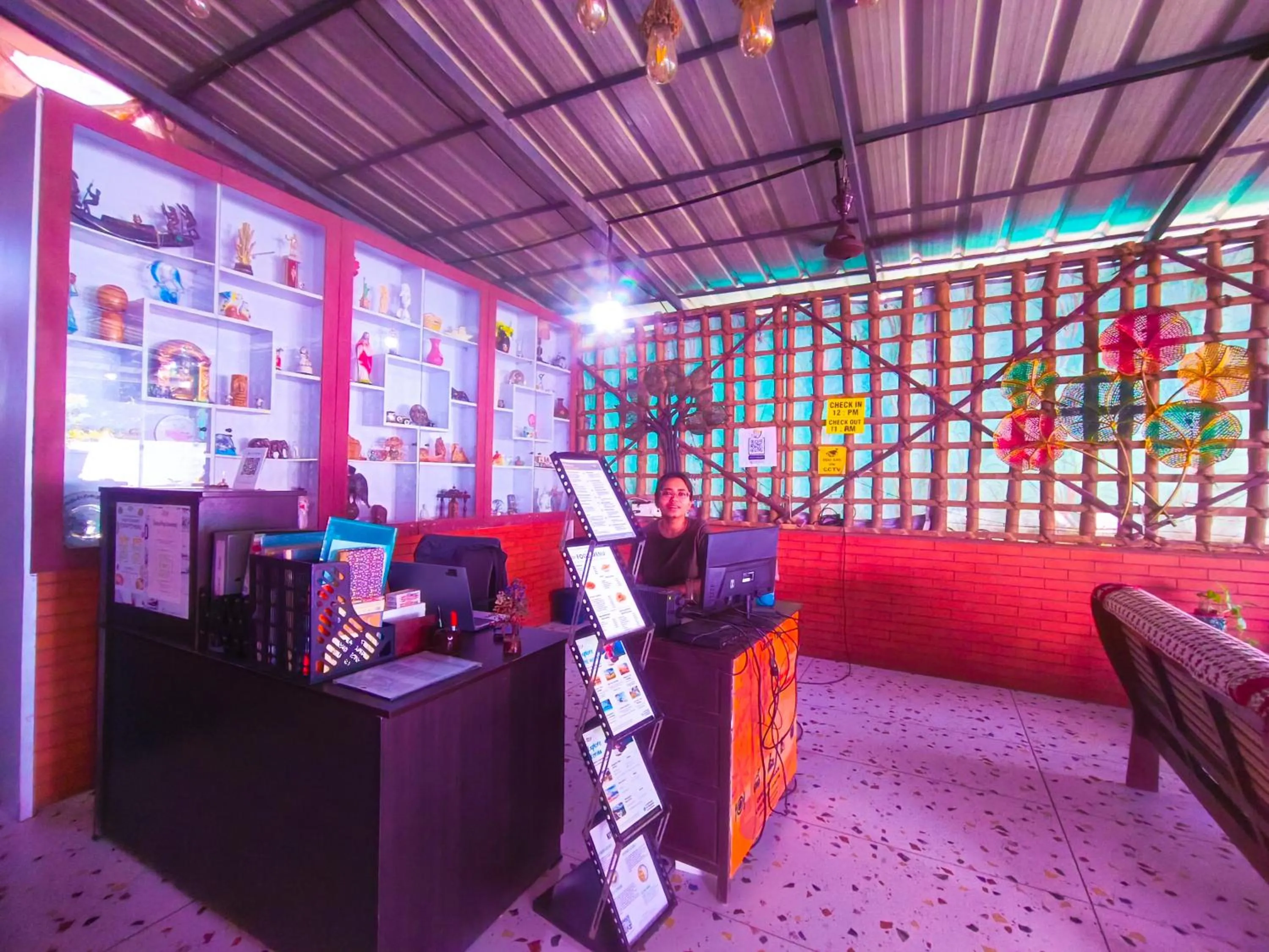 Lobby or reception in Nature Villa Kochi