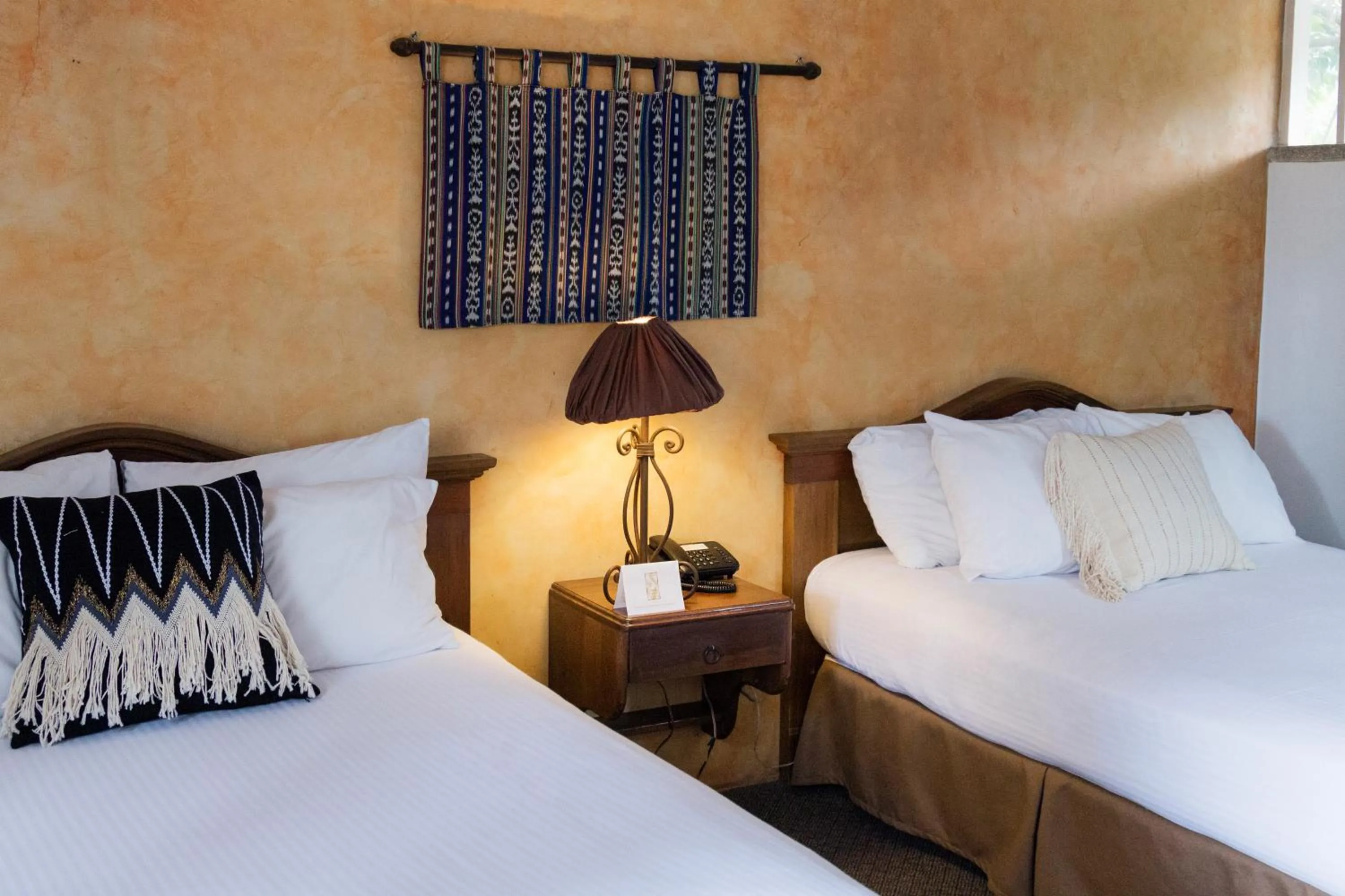 Decorative detail, Bed in Hotel Ciudad Vieja