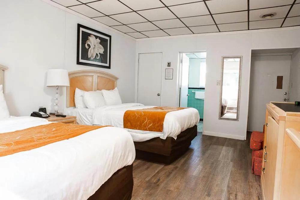 Bed in Bedford Motel