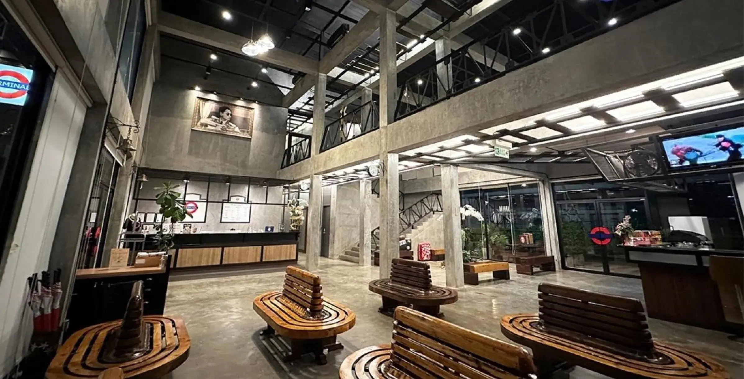 Lobby or reception in The Terminal Khon Kaen Hotel Lobby or reception in The Terminal Khon Kaen Hotel