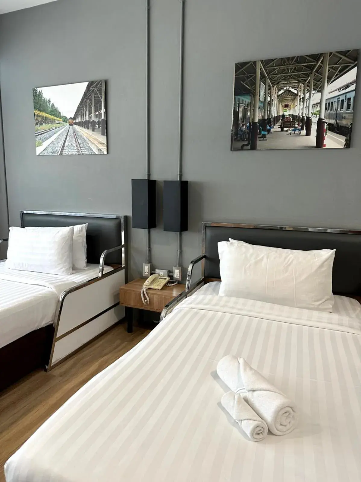 Bed in The Terminal Khon Kaen Hotel Bed in The Terminal Khon Kaen Hotel