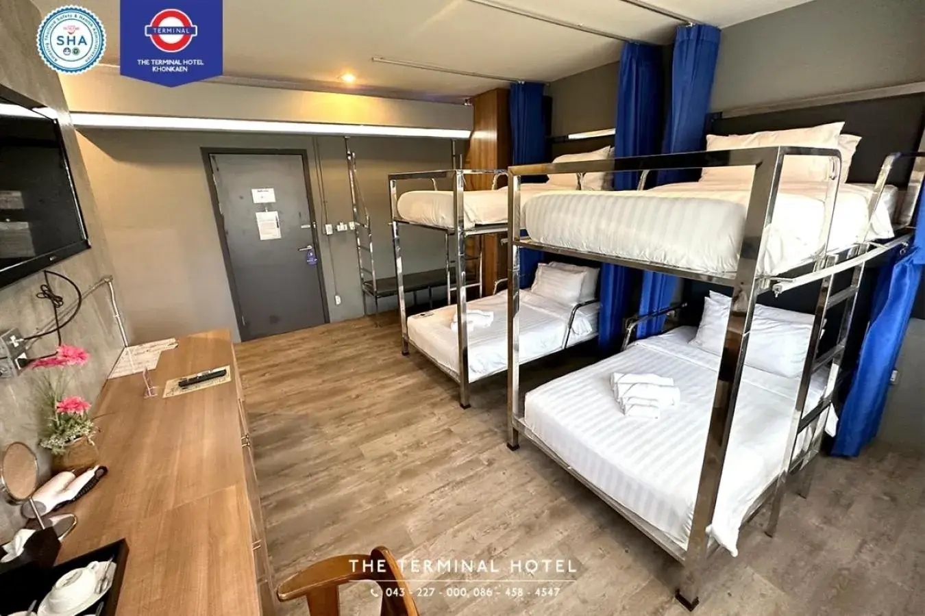 Bedroom, Bed in The Terminal Khon Kaen Hotel Bedroom, Bed in The Terminal Khon Kaen Hotel