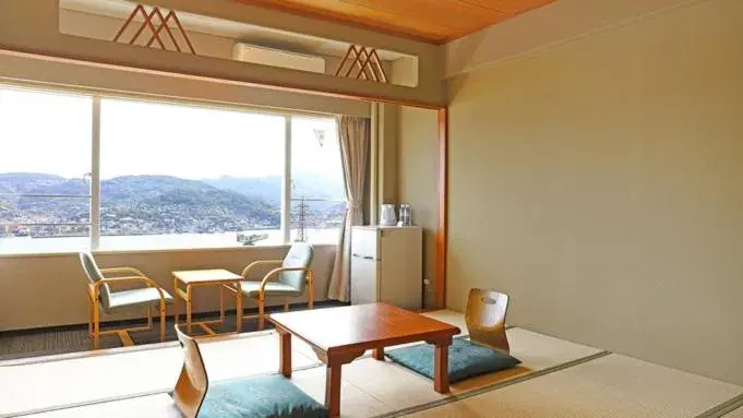 Standard Japanese-Style Room - City Night View - Non-Smoking - Private Bathroom in Ooedo Onsen Monogatari Nagasaki Hotel Seifu Standard Japanese-Style Room - City Night View - Non-Smoking - Private Bathroom in Ooedo Onsen Monogatari Nagasaki Hotel Seifu