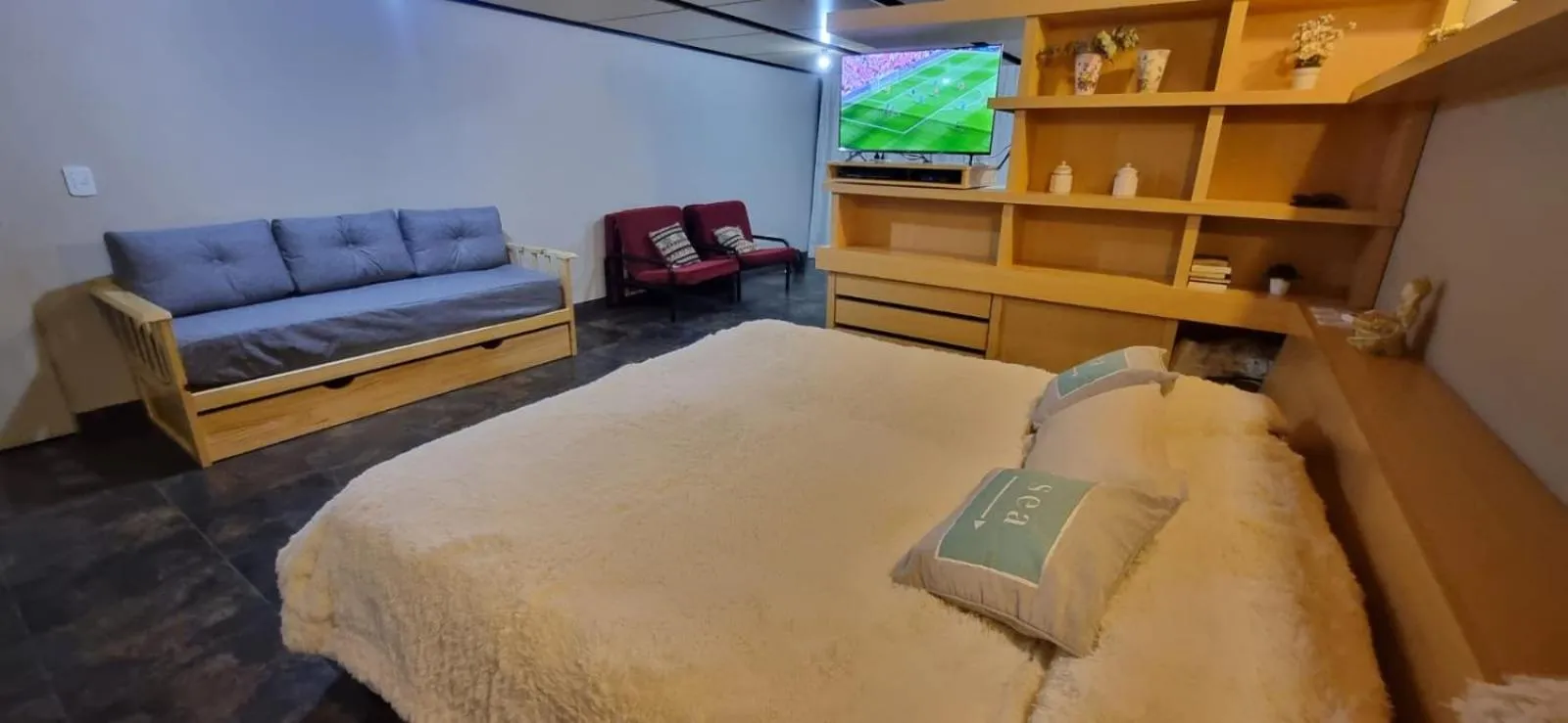 Bed in Apart club San Pedro