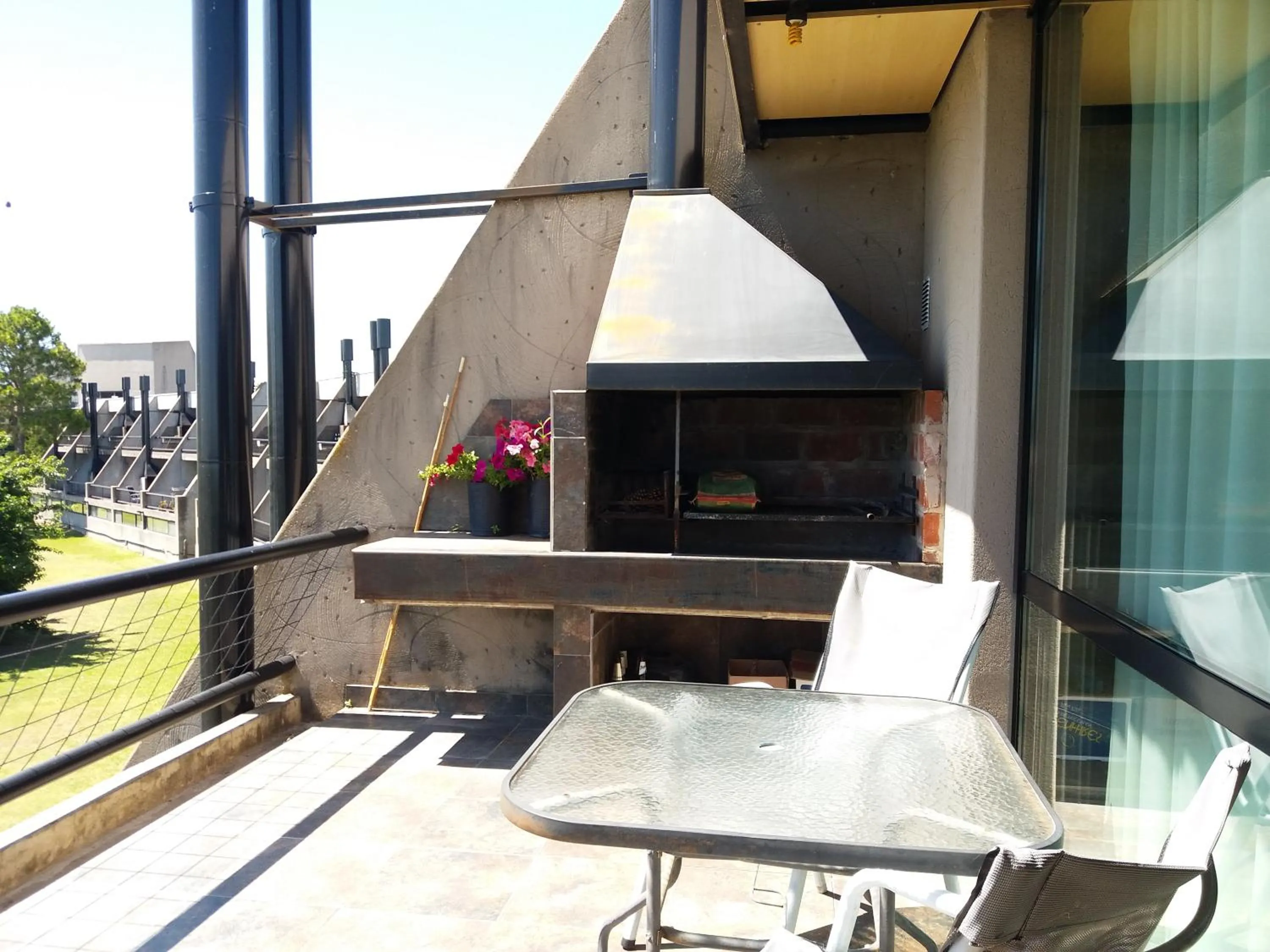 BBQ facilities in Apart club San Pedro