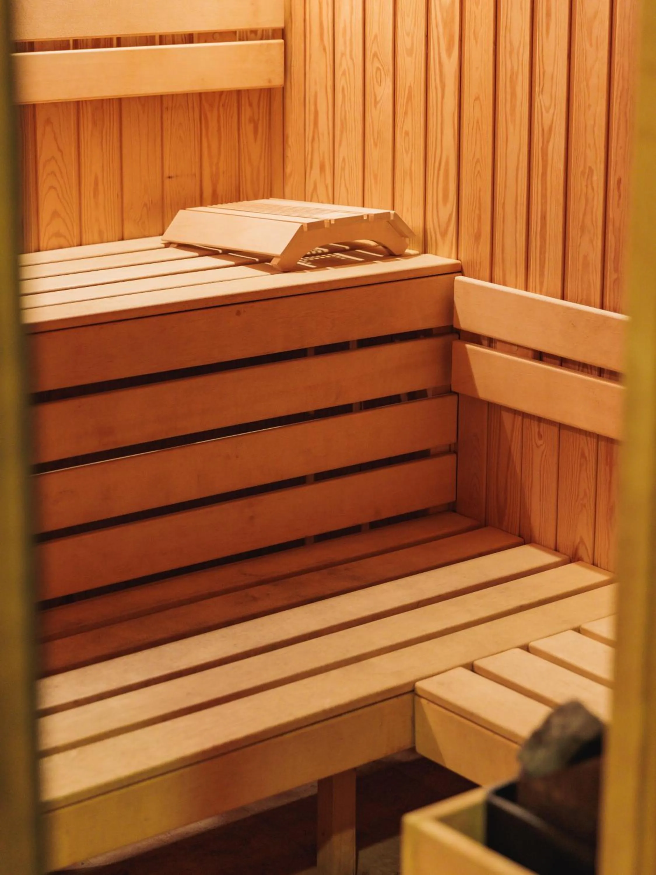 Sauna in Oasis Resort Lozenets
