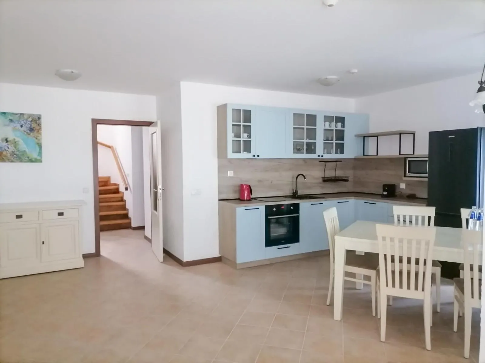 Kitchen or kitchenette in Oasis Resort Lozenets