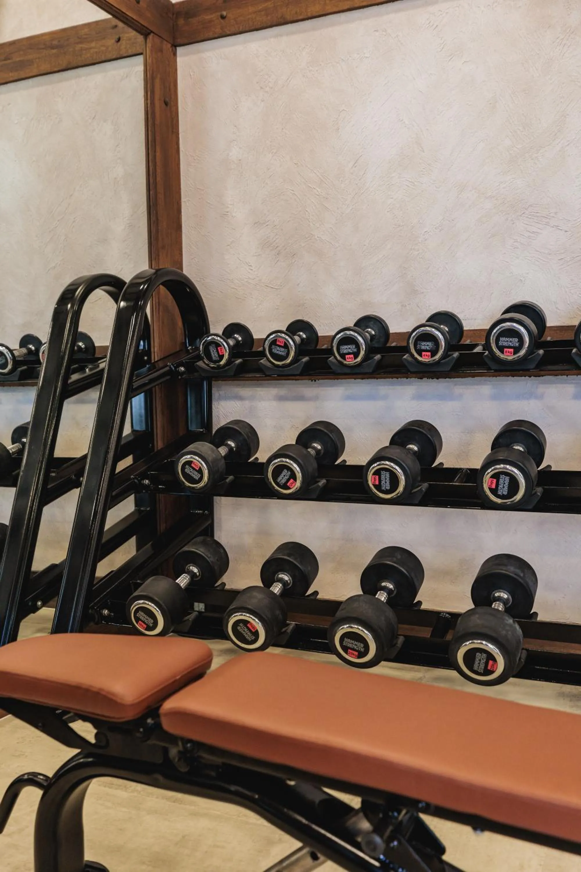 Fitness centre/facilities in Oasis Resort Lozenets