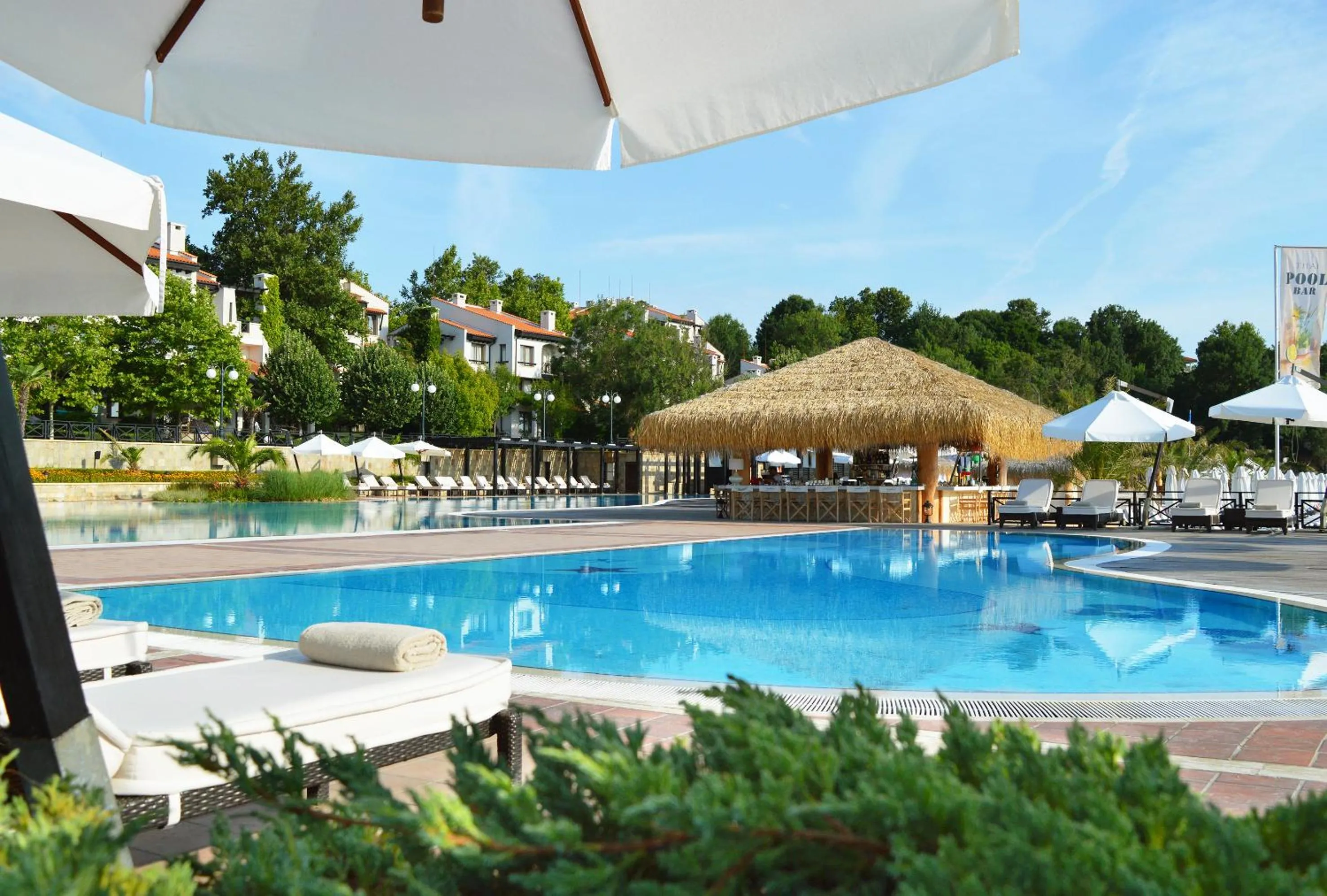 Swimming pool in Oasis Resort Lozenets