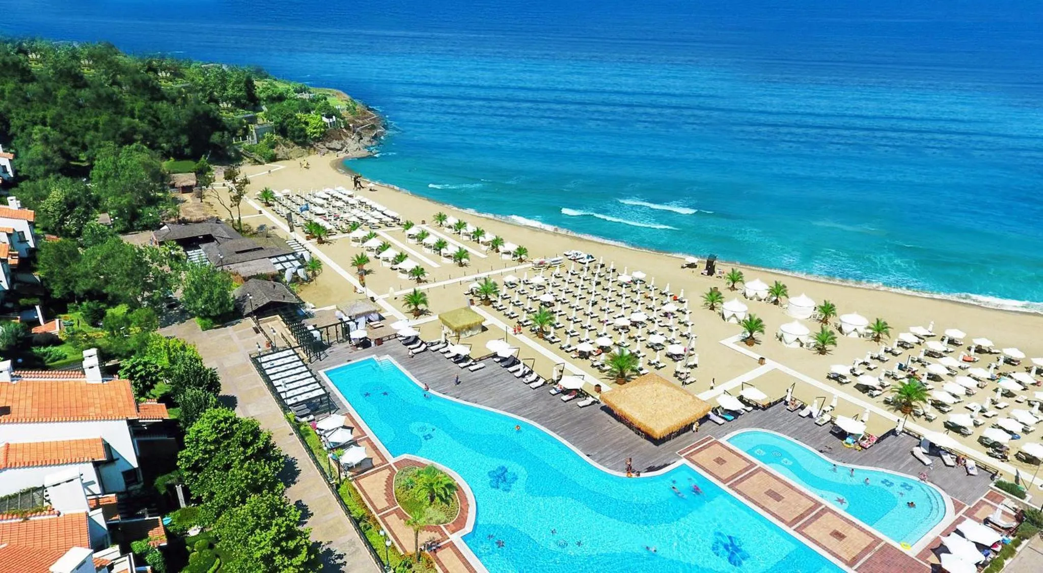 Bird's eye view in Oasis Resort Lozenets