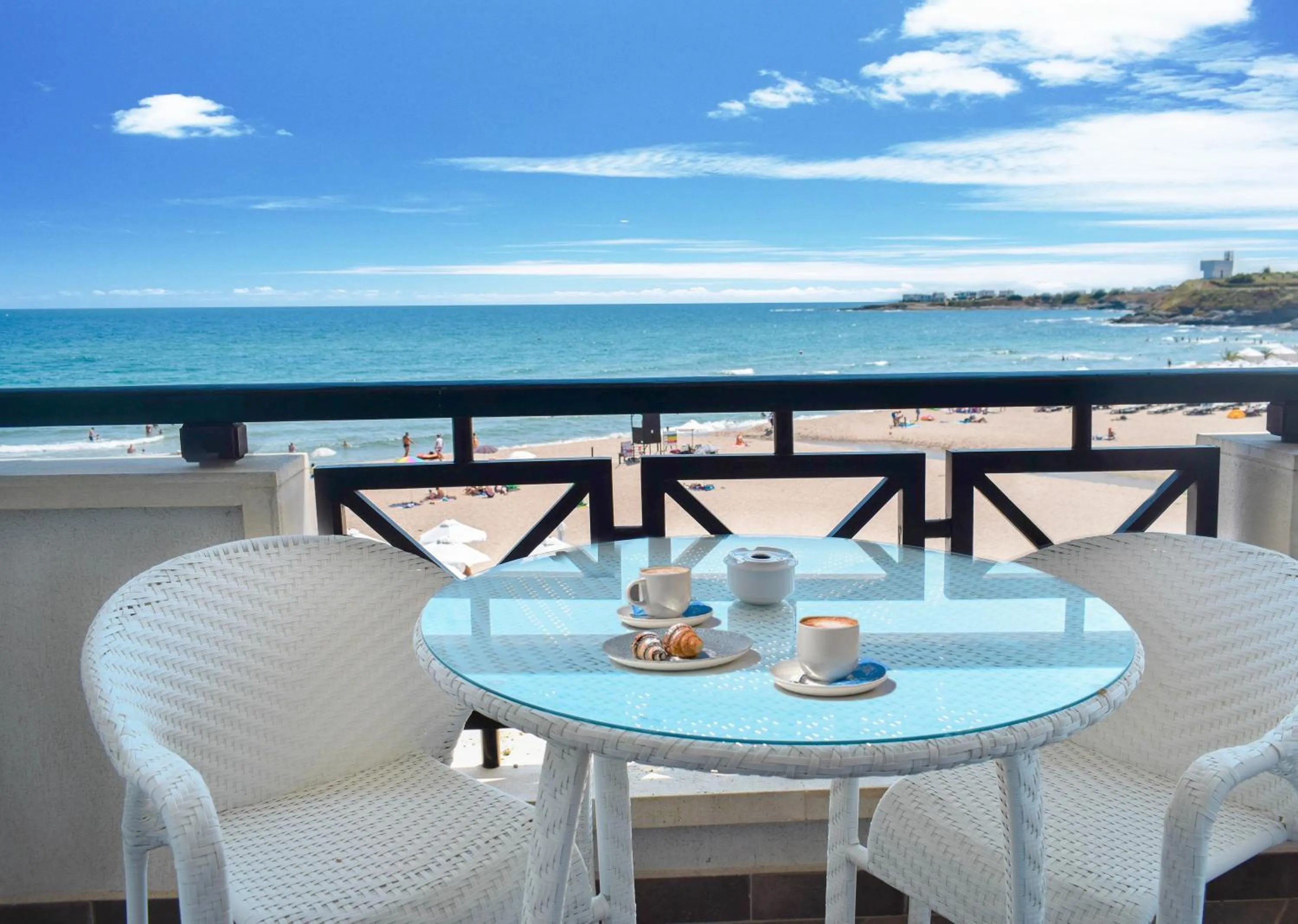 Balcony/Terrace in Oasis Resort Lozenets